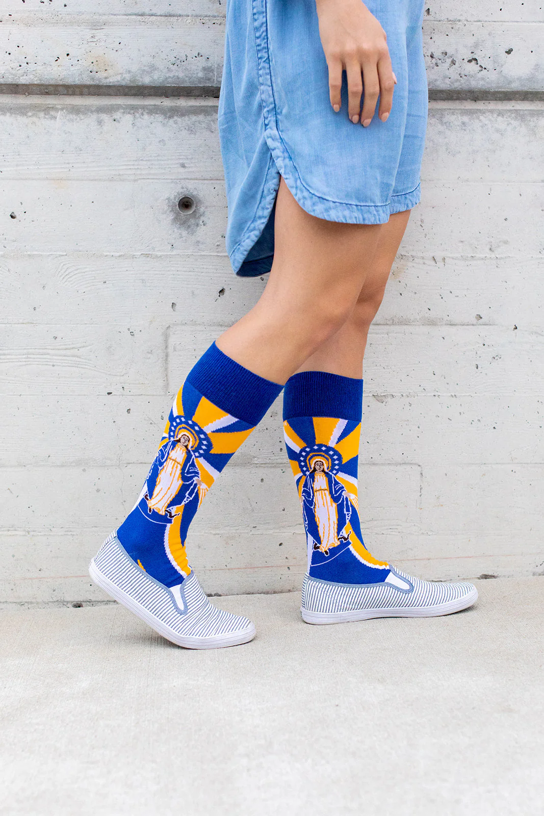 Our Lady of Grace Adult Socks - Image 5