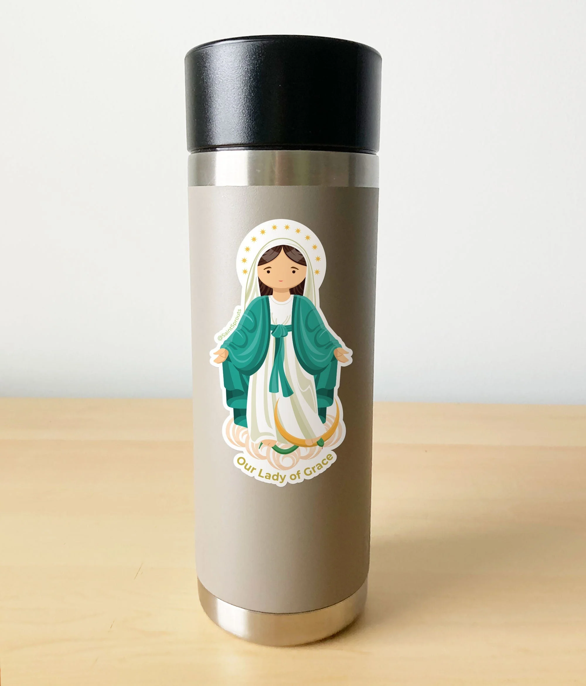 Our Lady of Grace Sticker - Image 3