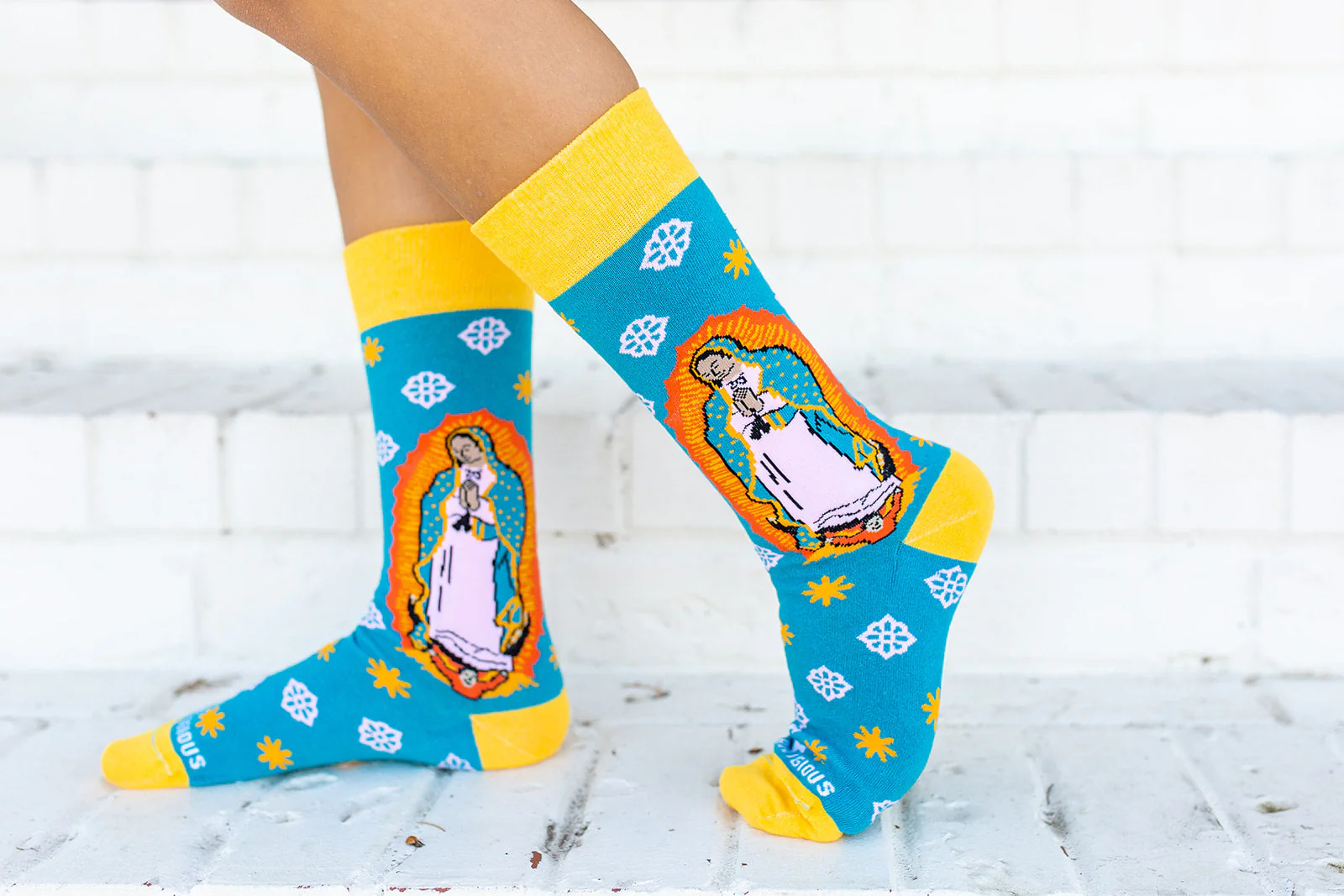 Our Lady of Guadalupe Adult Socks - Image 3