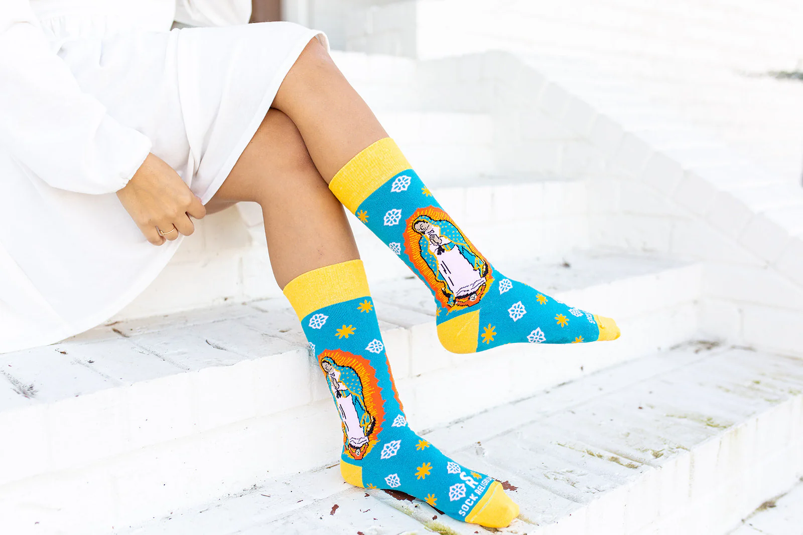 Our Lady of Guadalupe Adult Socks - Image 4
