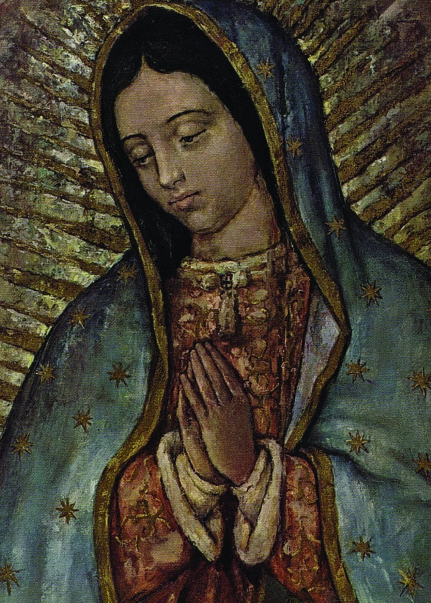 Our Lady of Guadalupe - Face Print 5X7 - Image 2