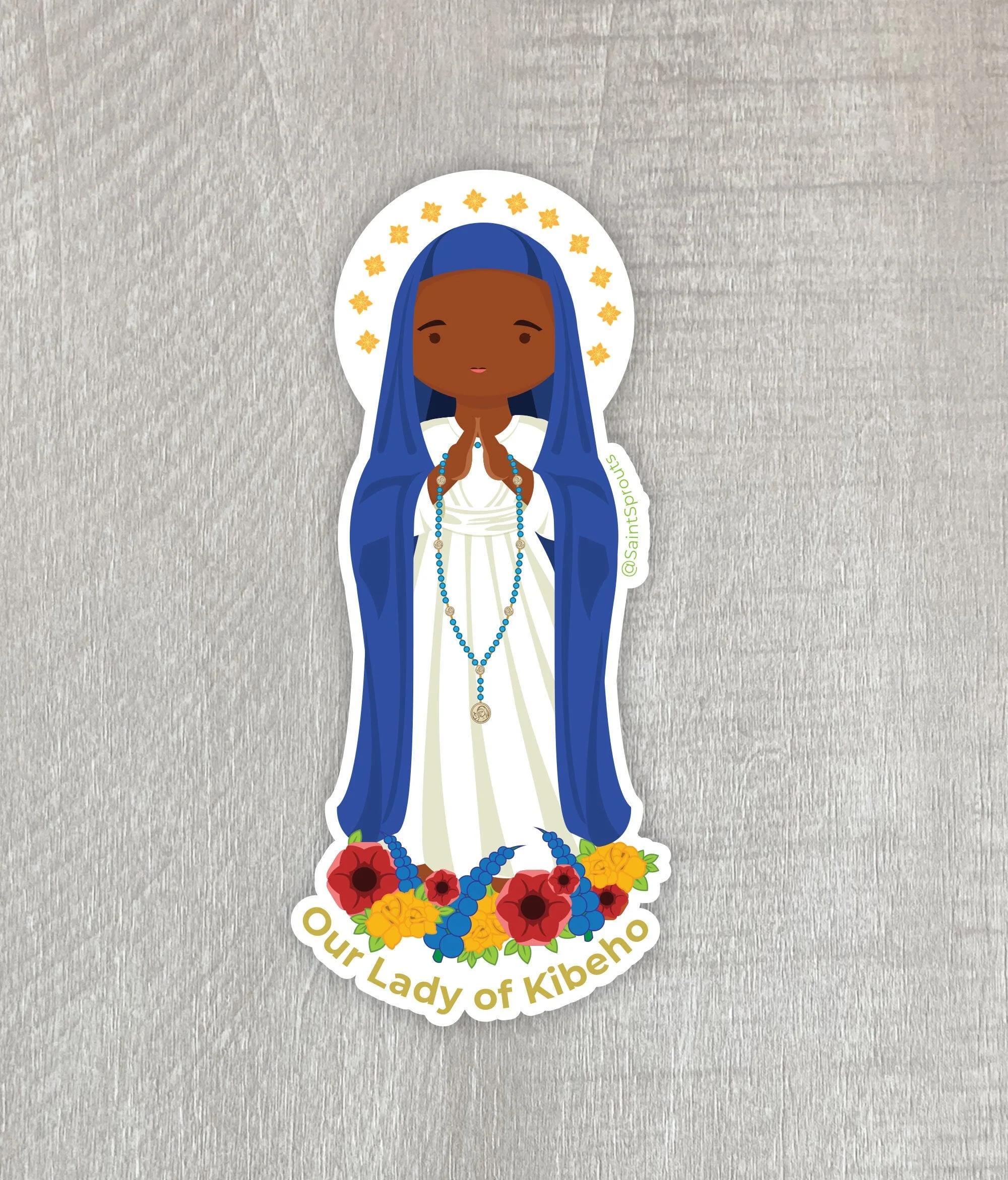 Our Lady of Kibeho Sticker - Image 4