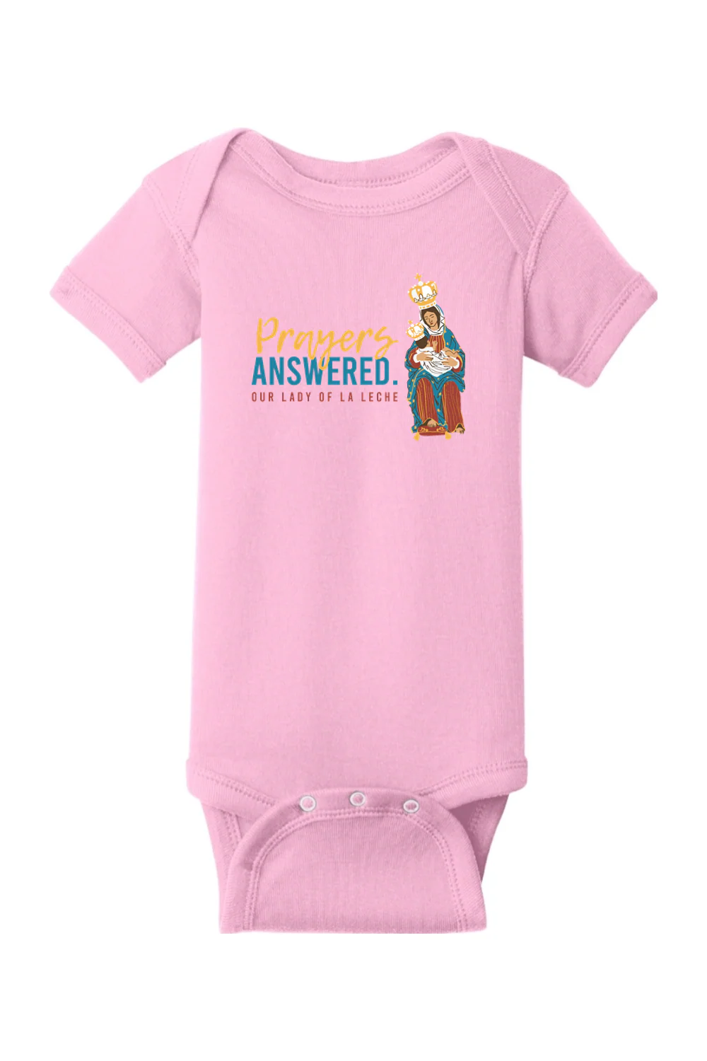 Our Lady of La Leche Onesie - Image 10