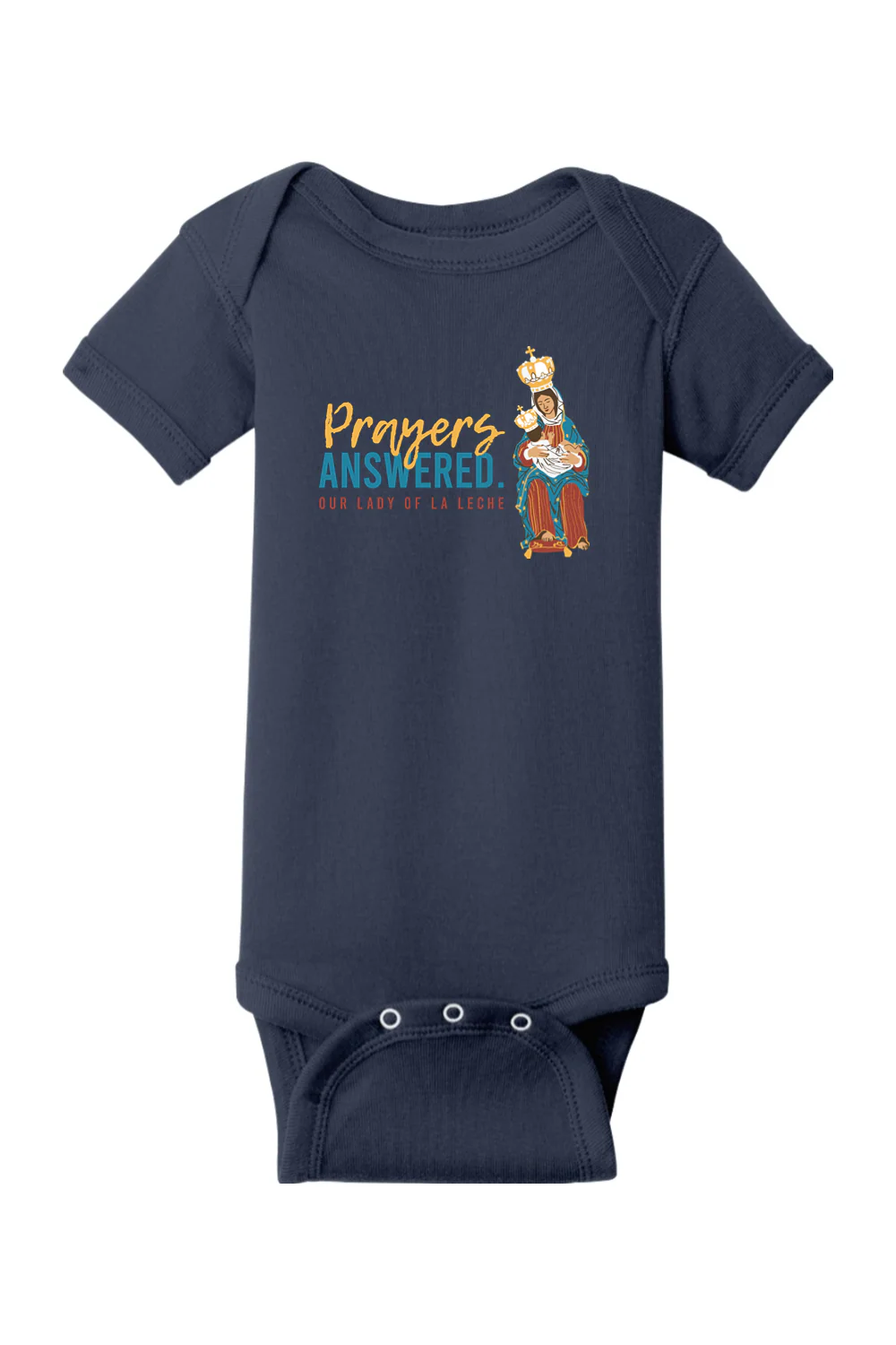 Our Lady of La Leche Onesie - Image 11
