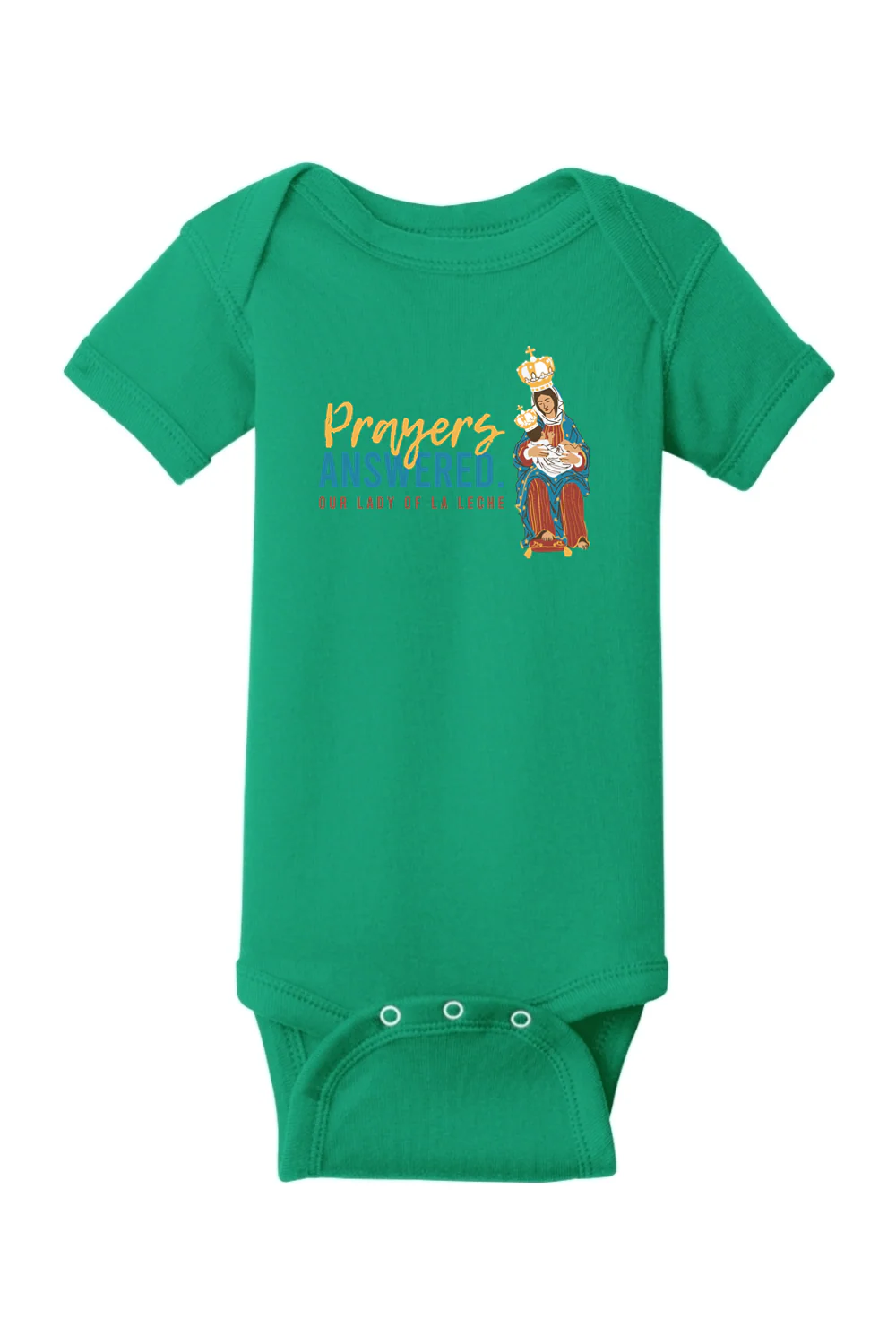Our Lady of La Leche Onesie - Image 13