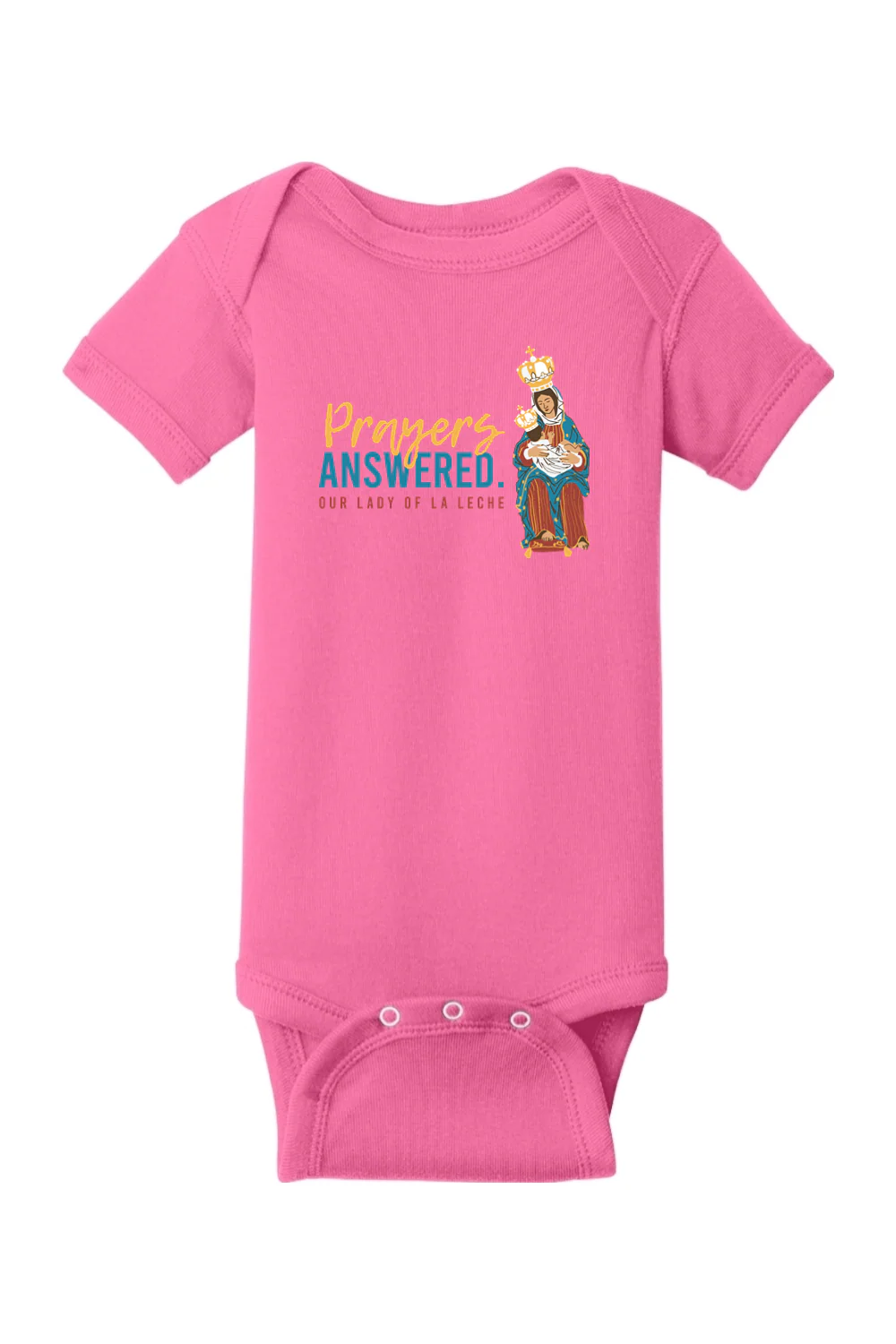Our Lady of La Leche Onesie - Image 22
