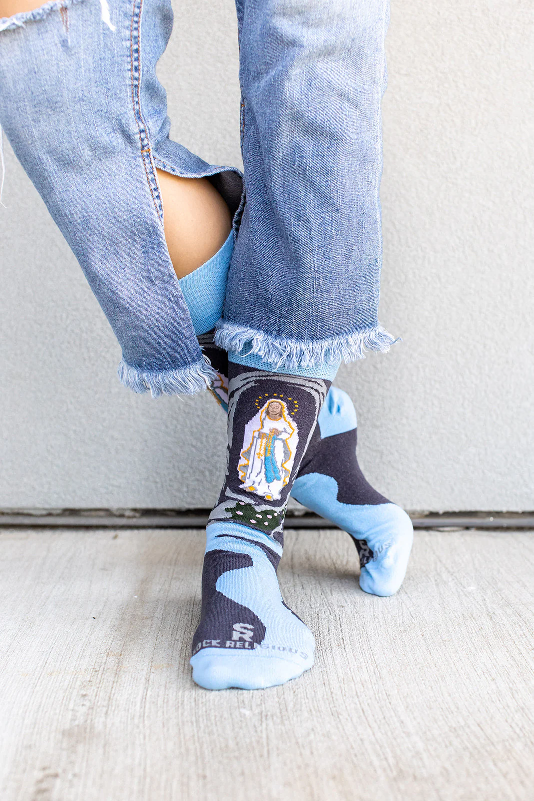 Our Lady of Lourdes Adult Socks - Image 3