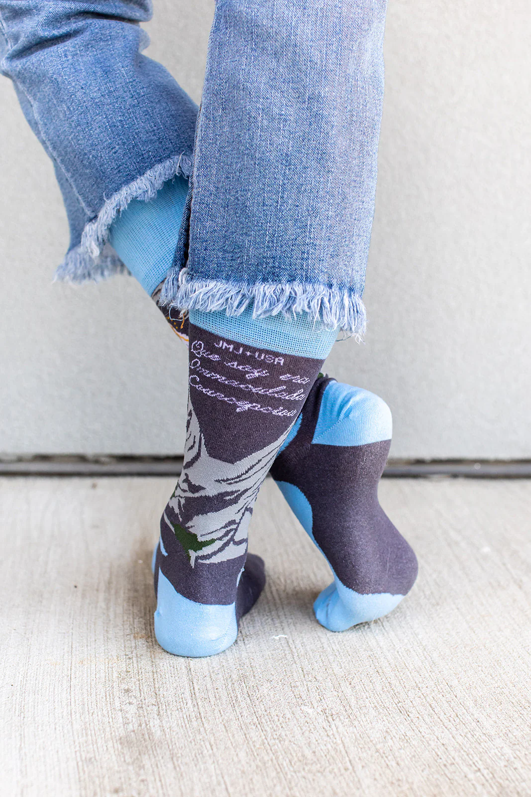 Our Lady of Lourdes Adult Socks - Image 4