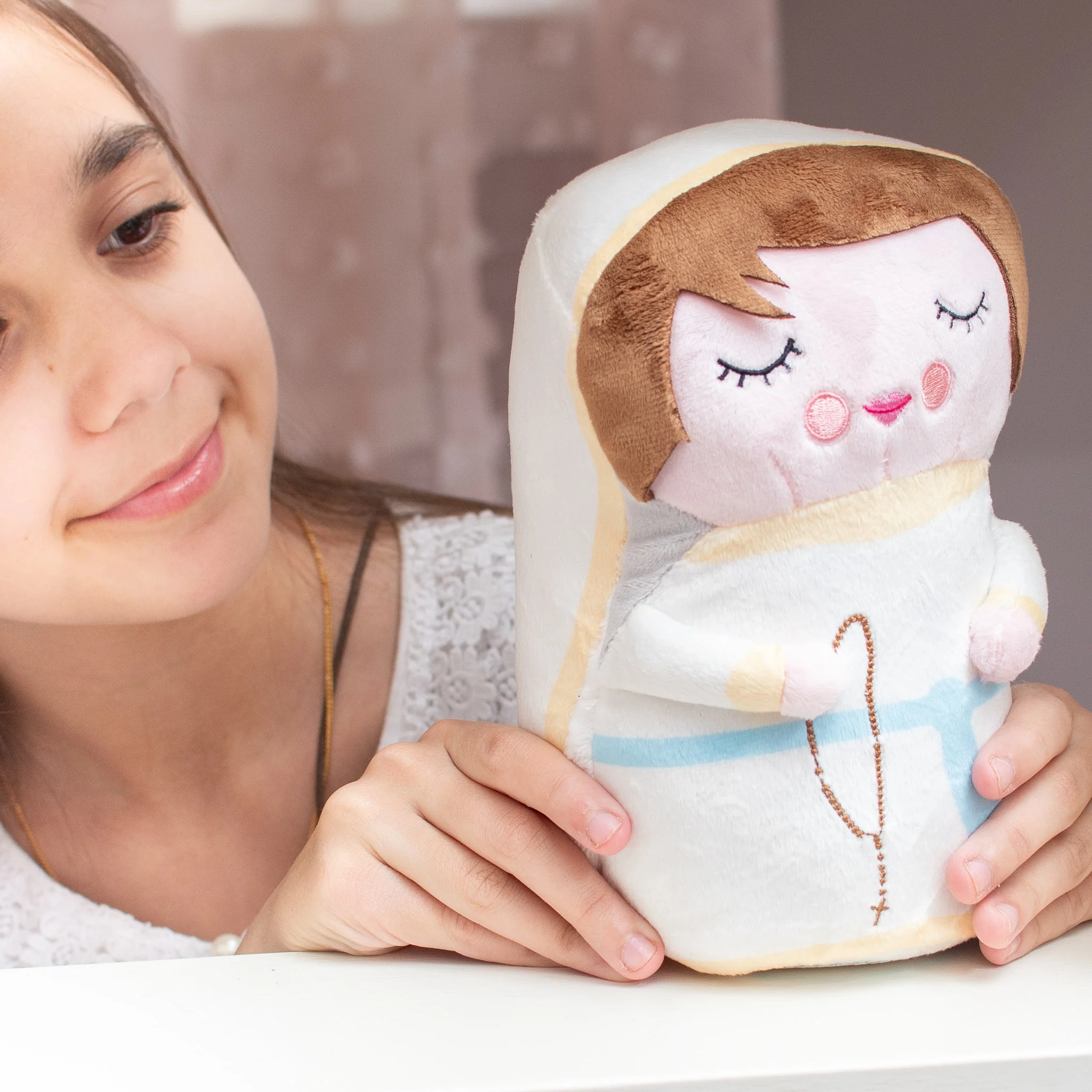 Our Lady of Lourdes Plush Doll - Image 4