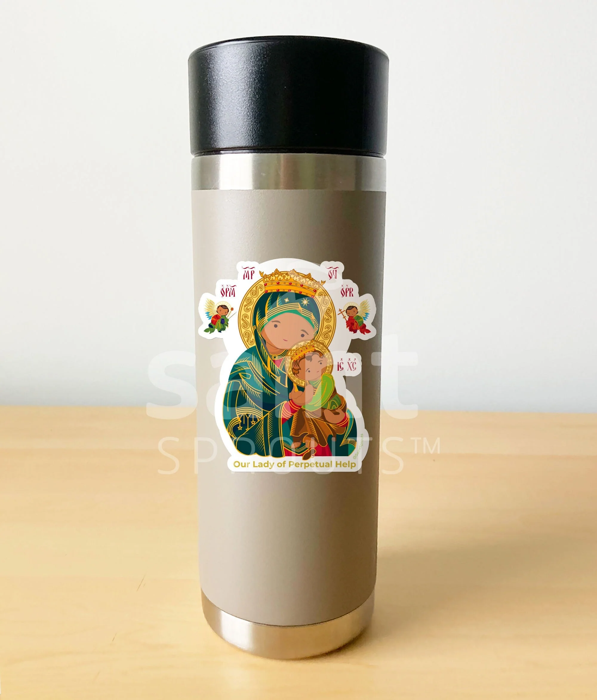 Our Lady of Perpetual Help Sticker - Image 3