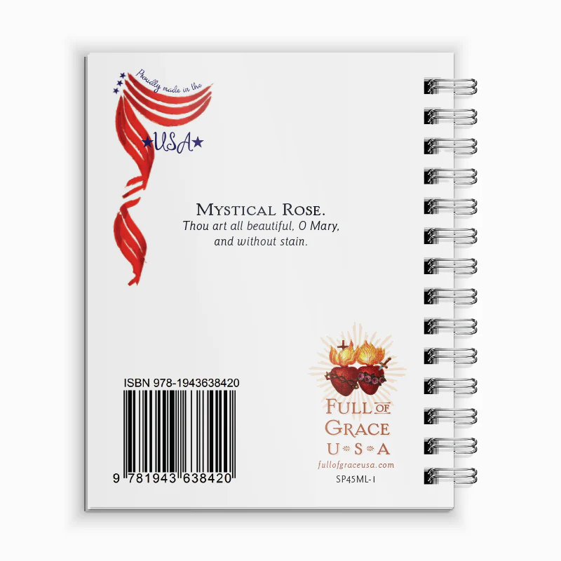 Our Lady of the Mystical Rose Mini Notebook - Image 2