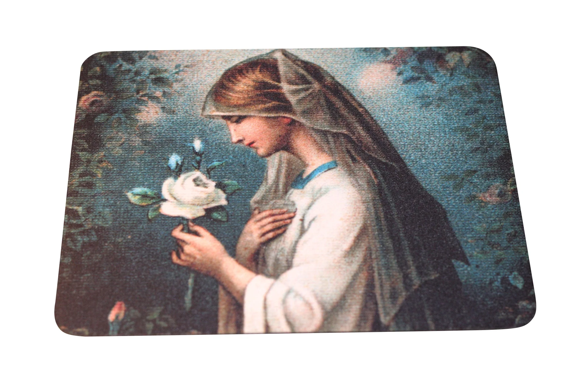 Our Lady of the Mystical Rose Mouse Pad - Image 4