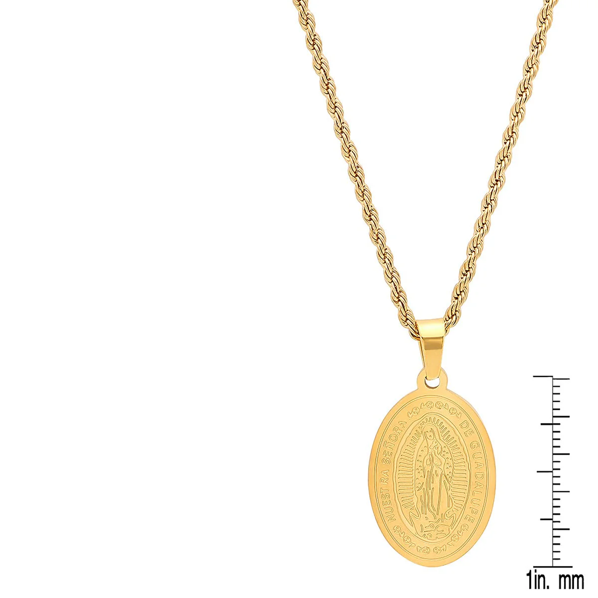 Oval Religious Pendant - Image 3