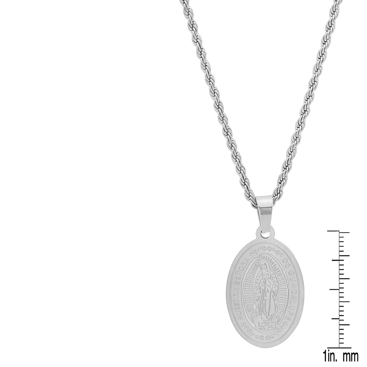 Oval Religious Pendant - Image 6