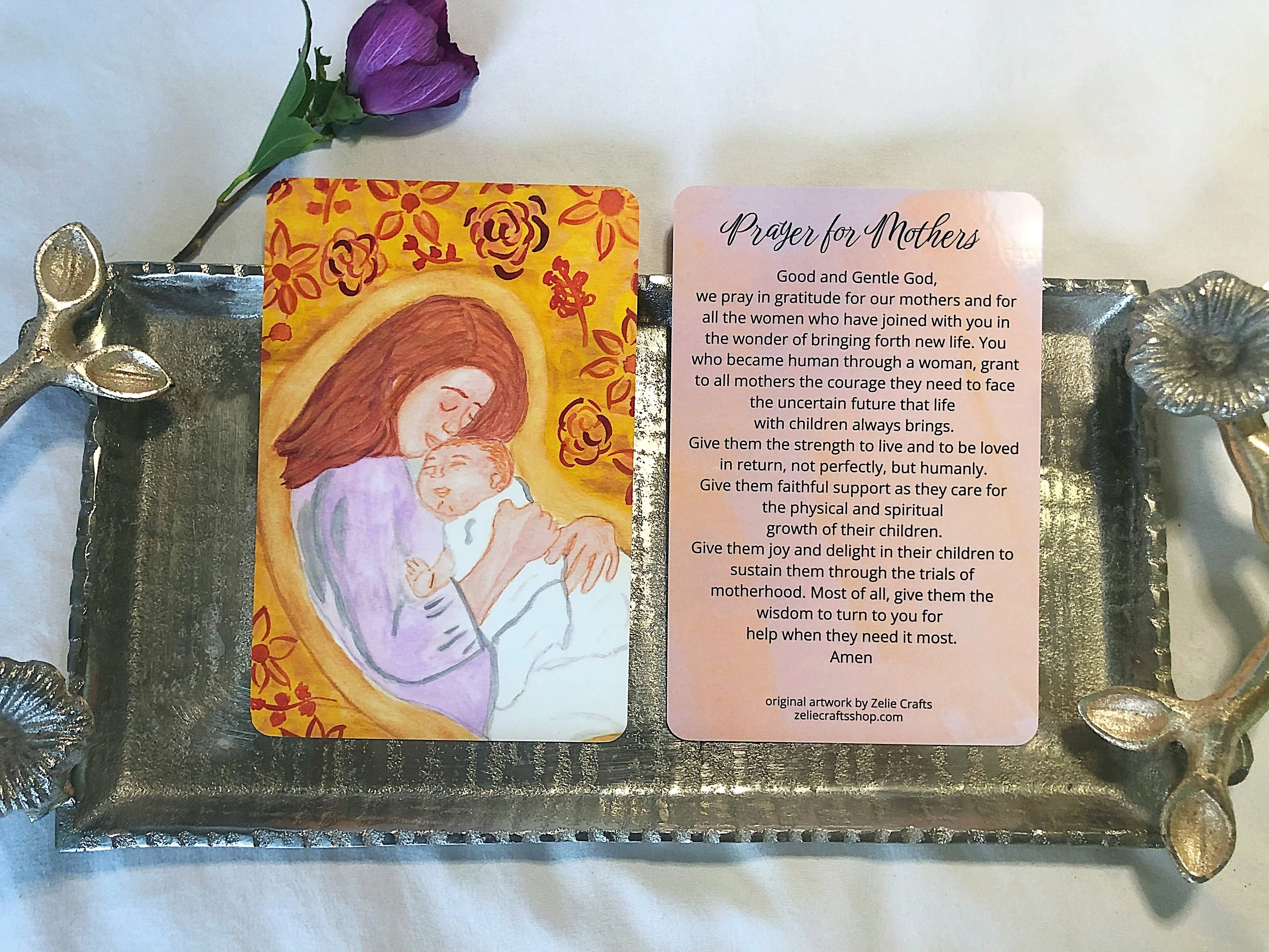 Pack of Prayer Cards Bundle - Mother's Prayer - Support for Mothers - Image 2