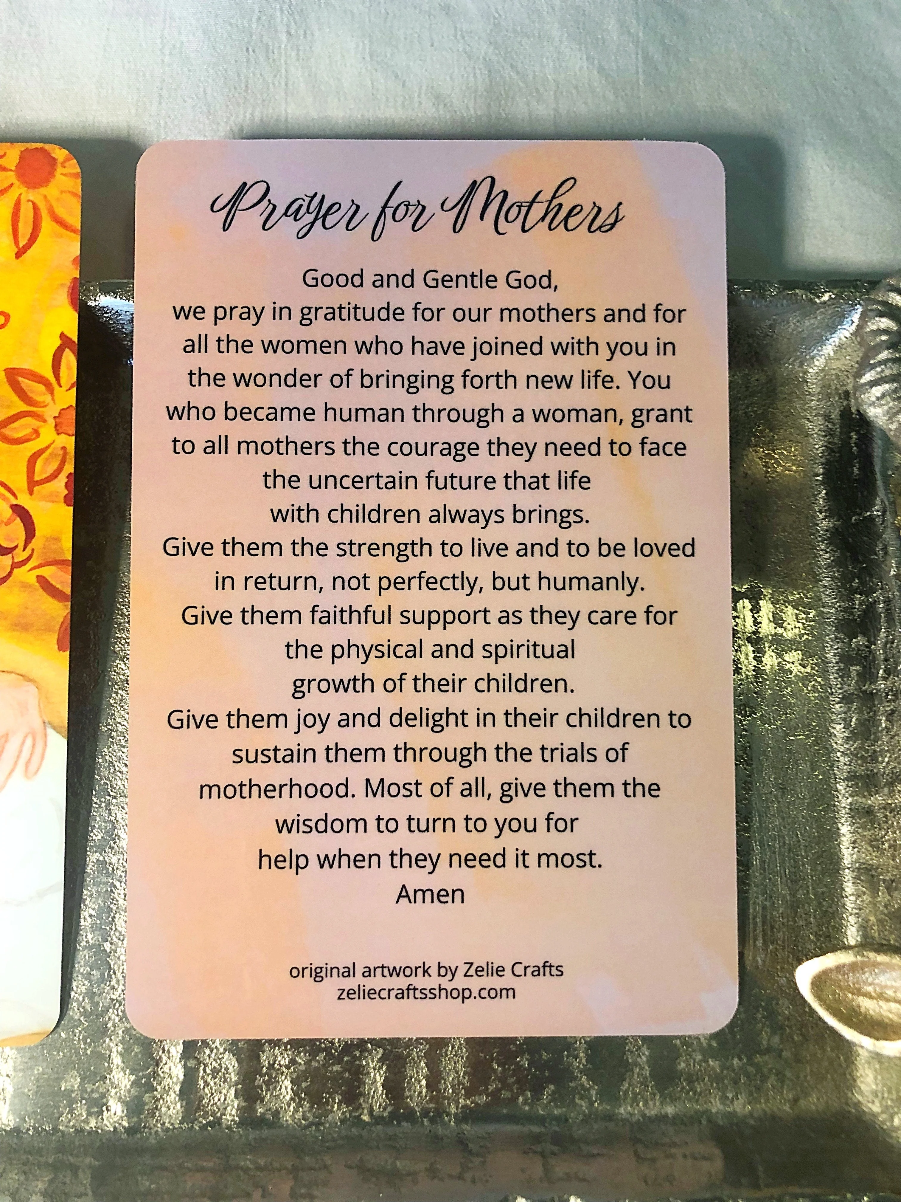 Pack of Prayer Cards Bundle - Mother's Prayer - Support for Mothers - Image 3