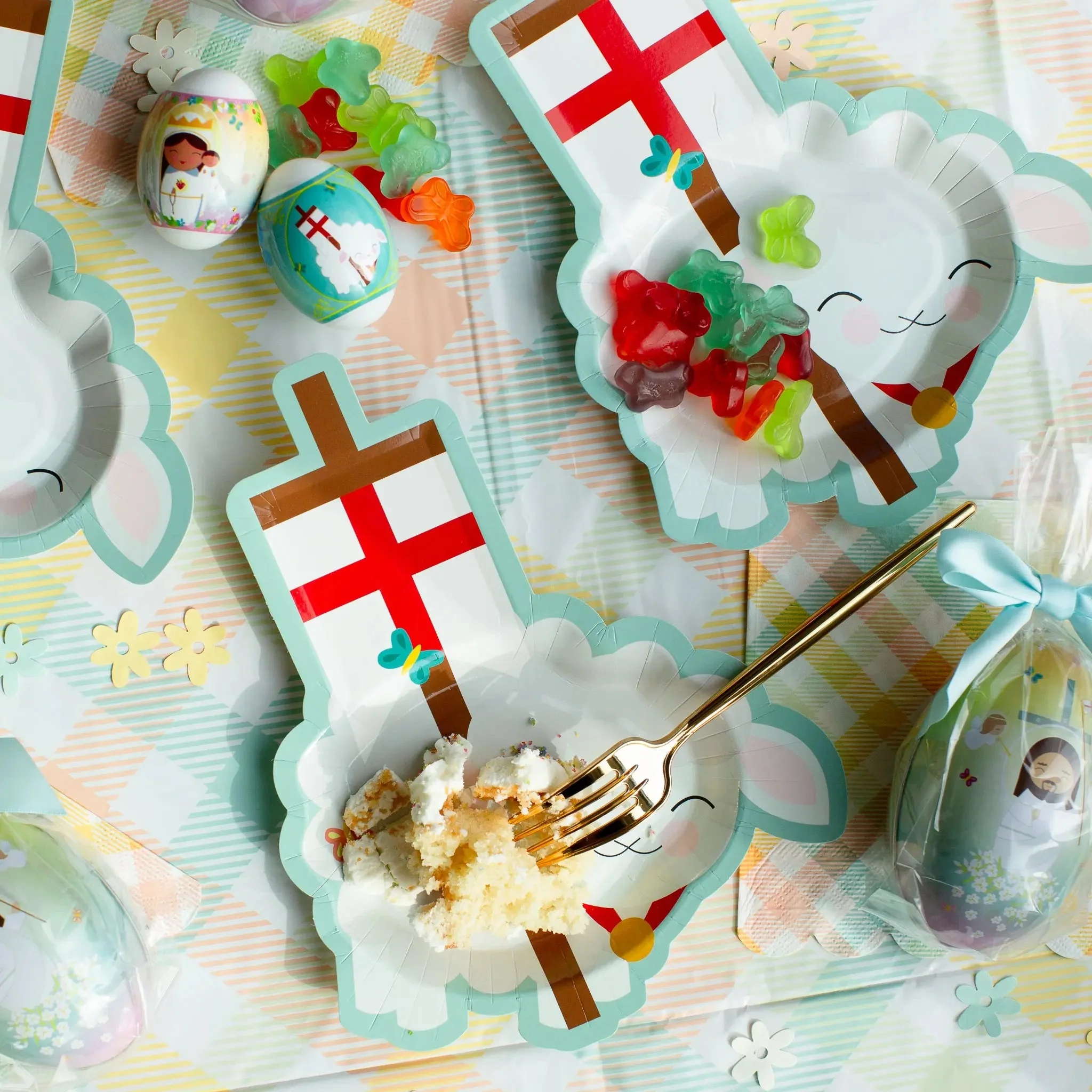 Pascal Lamb Paper Plates - set of 20 - Image 5