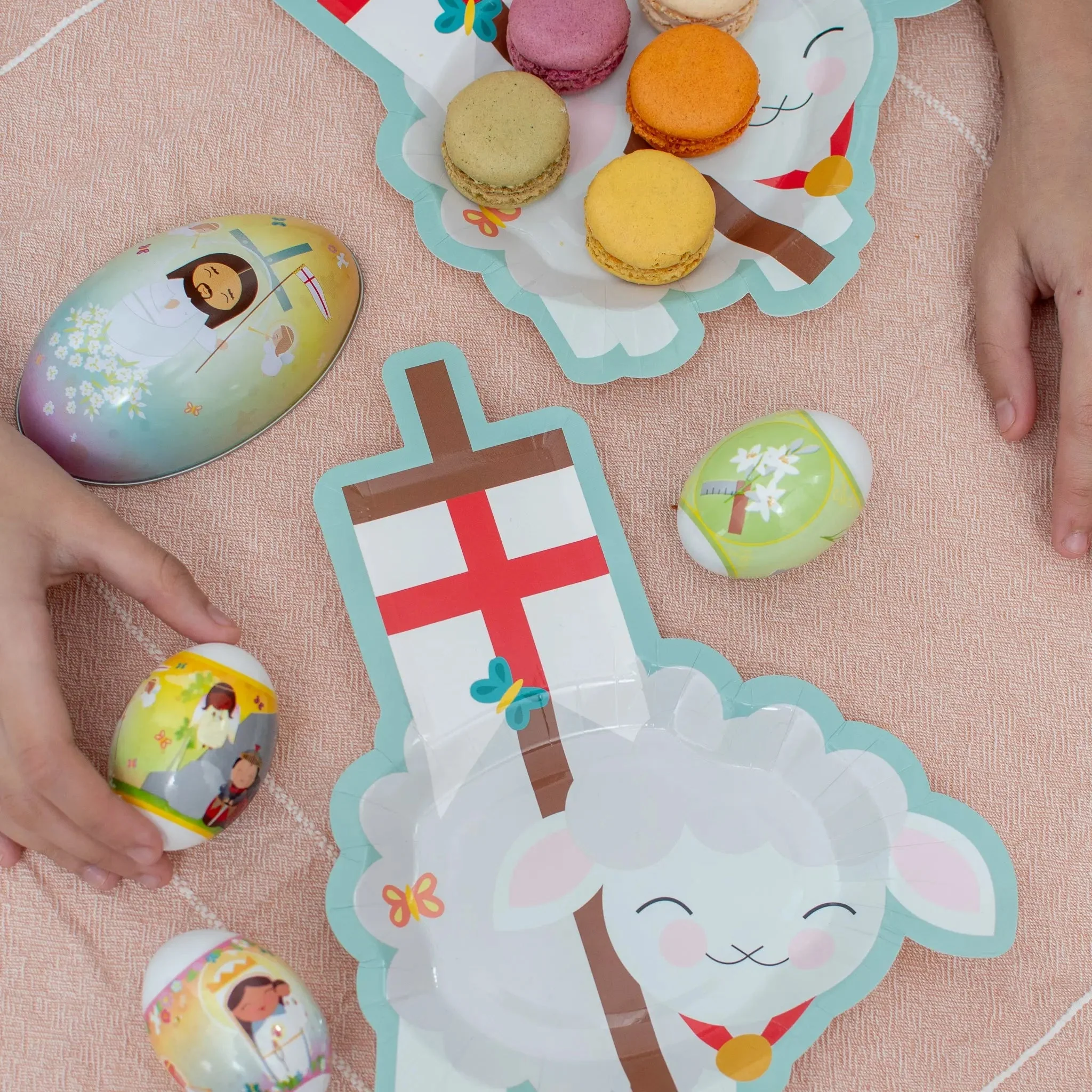 Pascal Lamb Paper Plates - set of 20 - Image 7