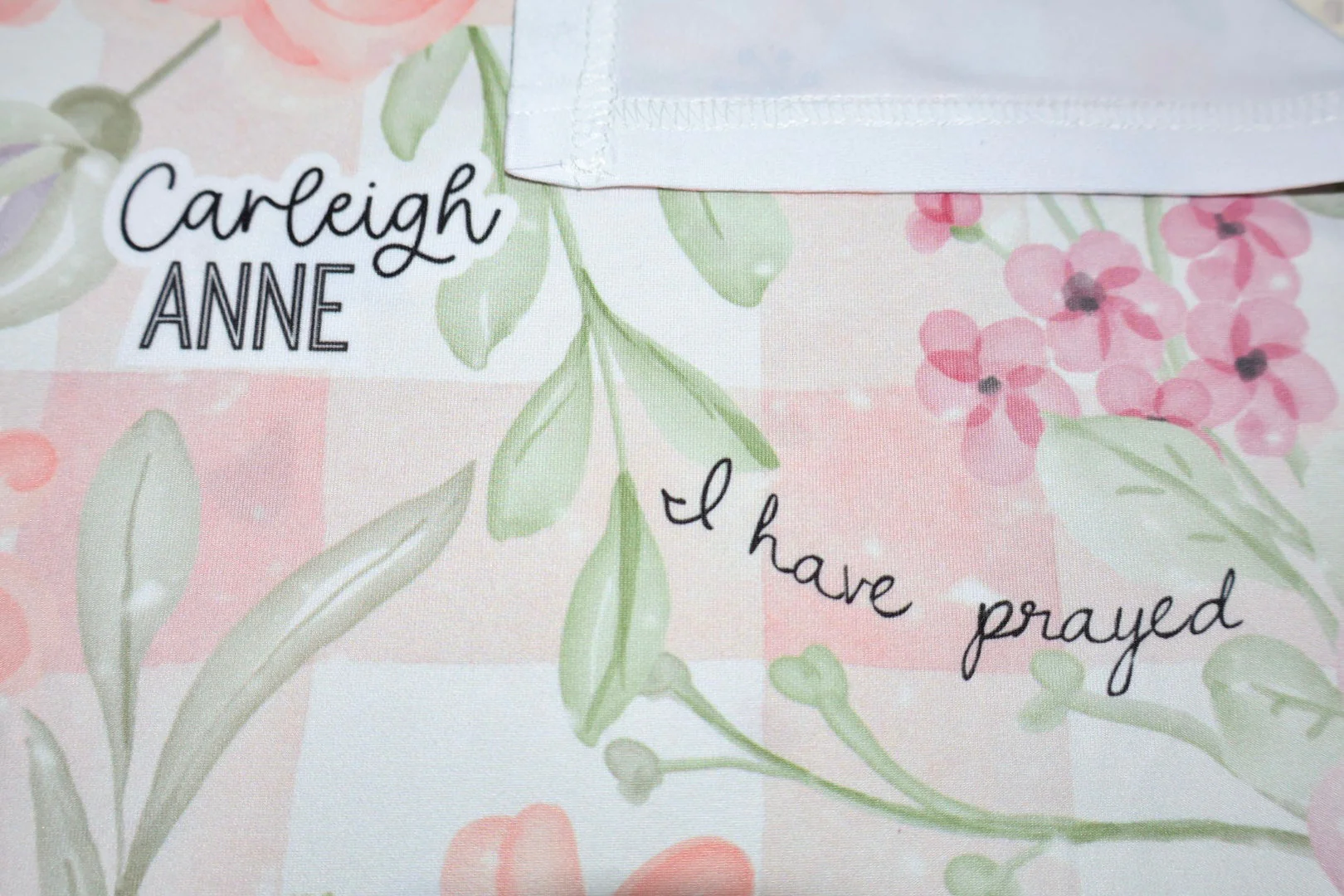 Personalized For This Child I Have Prayed Baby Swaddle Blanket - Image 4