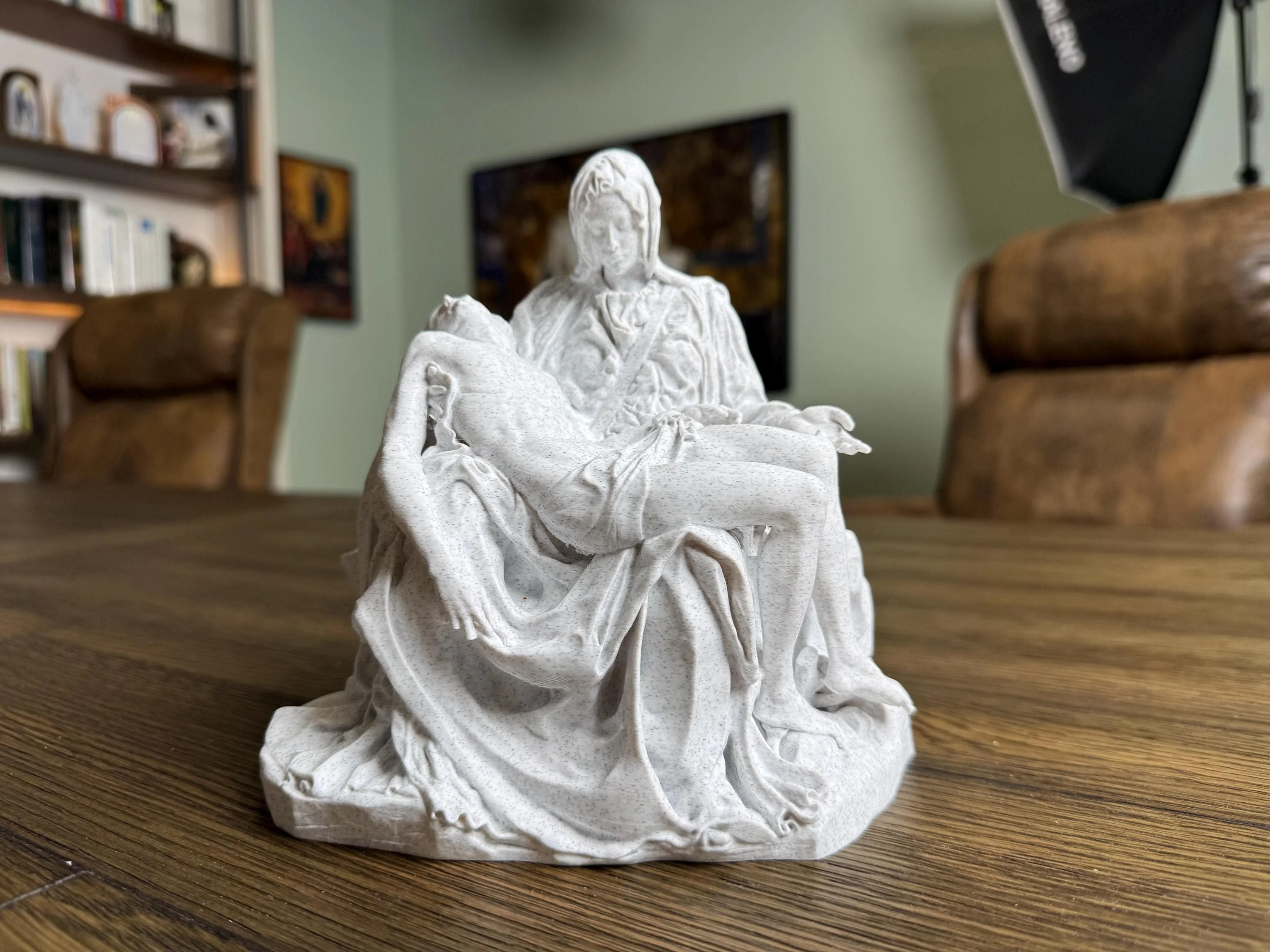 Pieta Statue 3D Printed - Image 3