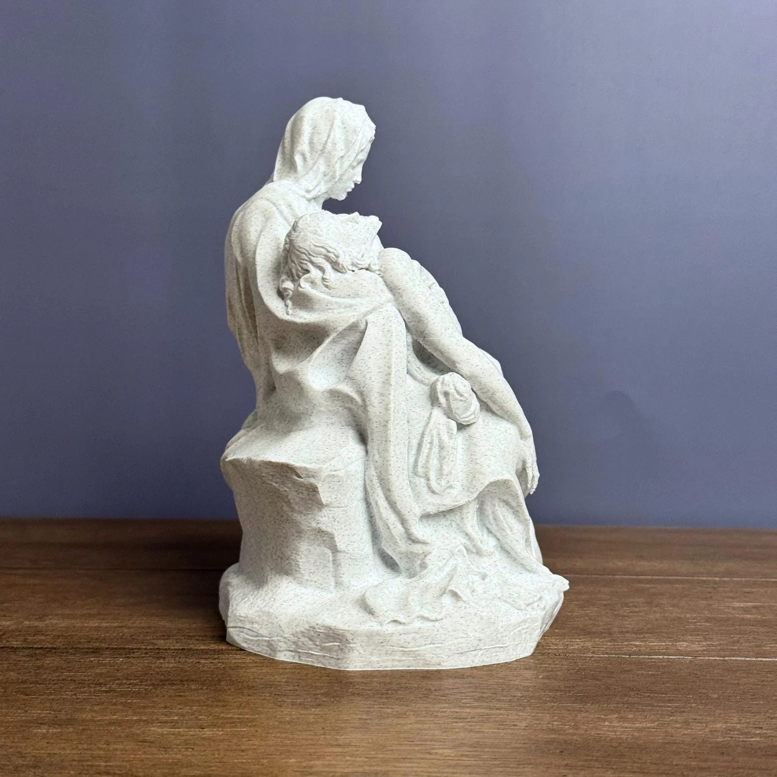 Pieta Statue 3D Printed - Image 8