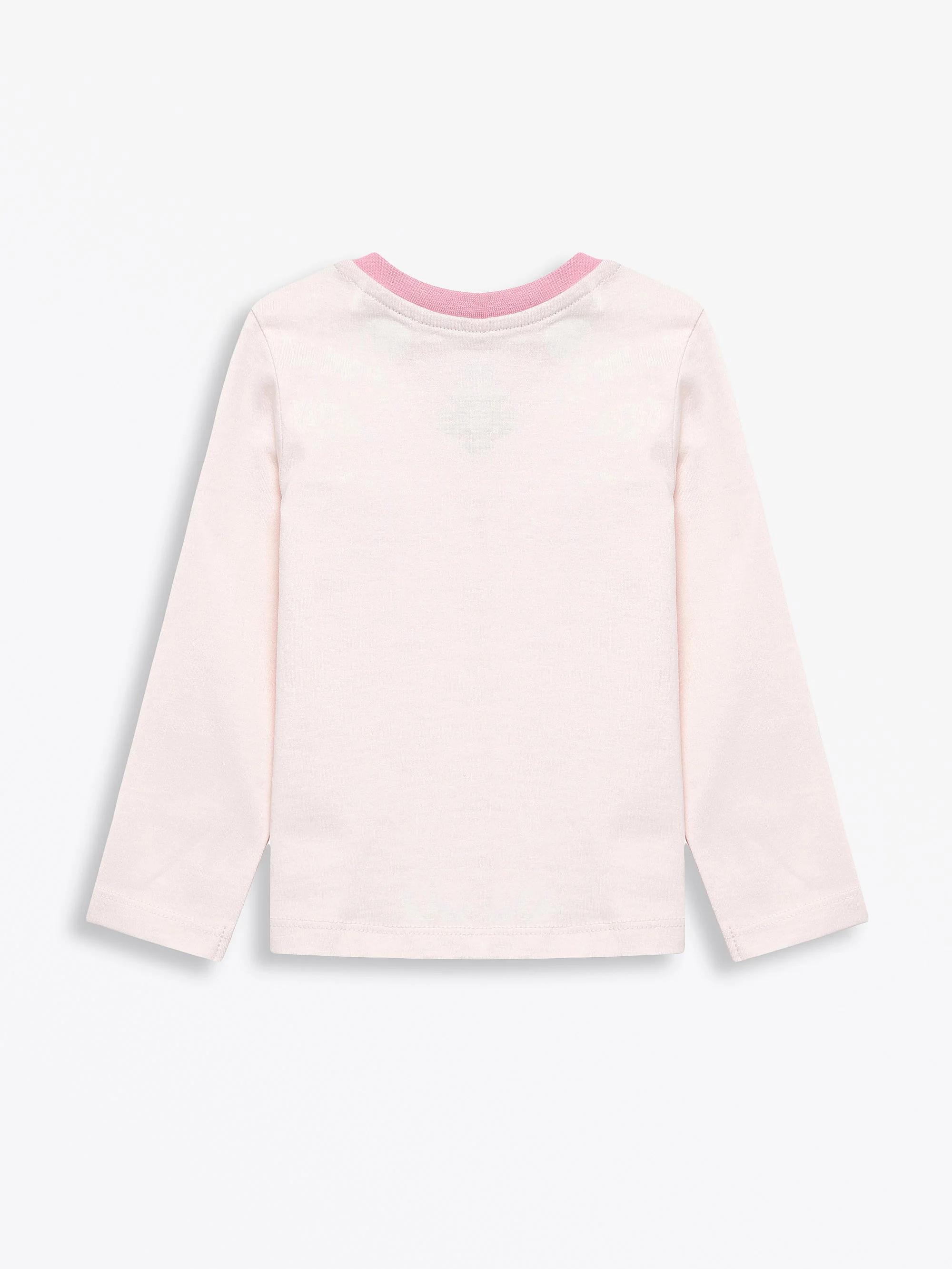 Pink Prayer Pocket Long Sleeve T-Shirt Cotton - Image 4