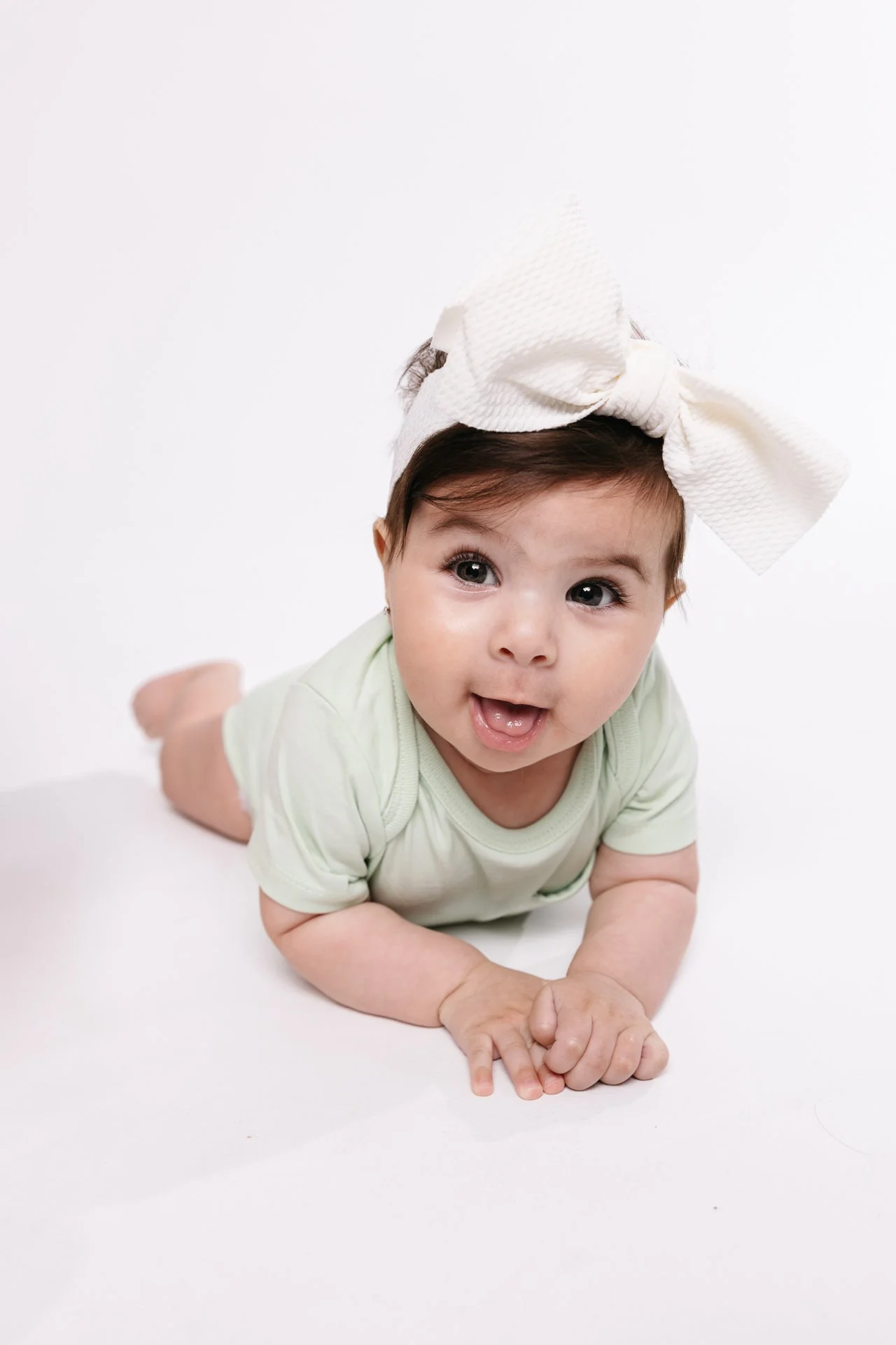 Pistachio Prayer Pocket Short Sleeve Bodysuit Cotton - Image 7