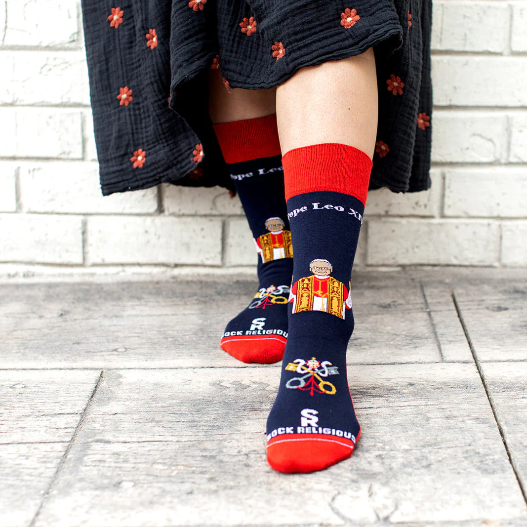 Pope Leo XIV Adult Socks - Image 7