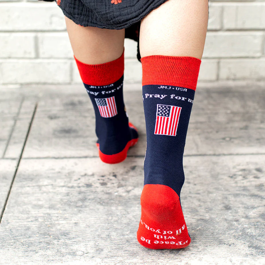 Pope Leo XIV Adult Socks - Image 9