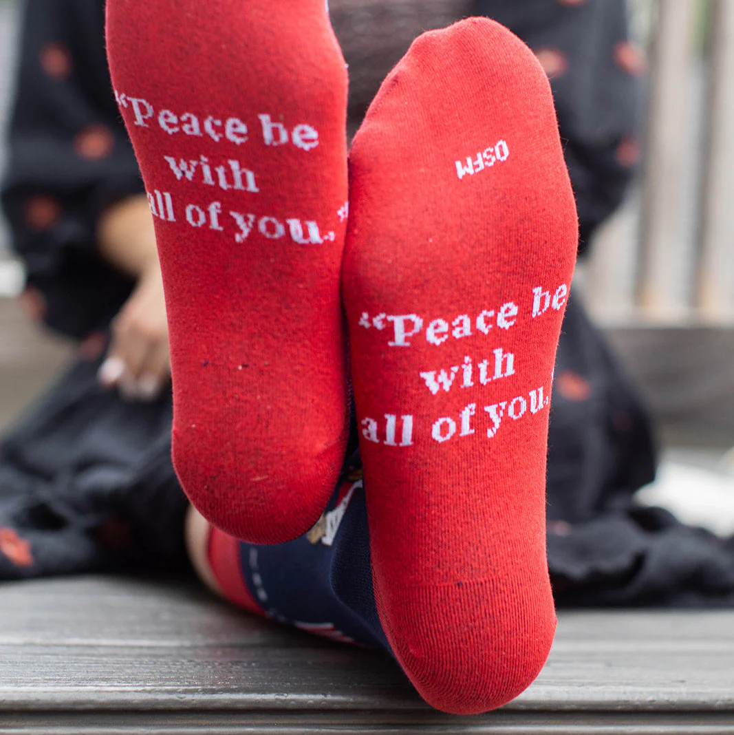 Pope Leo XIV Adult XL Socks - Image 4