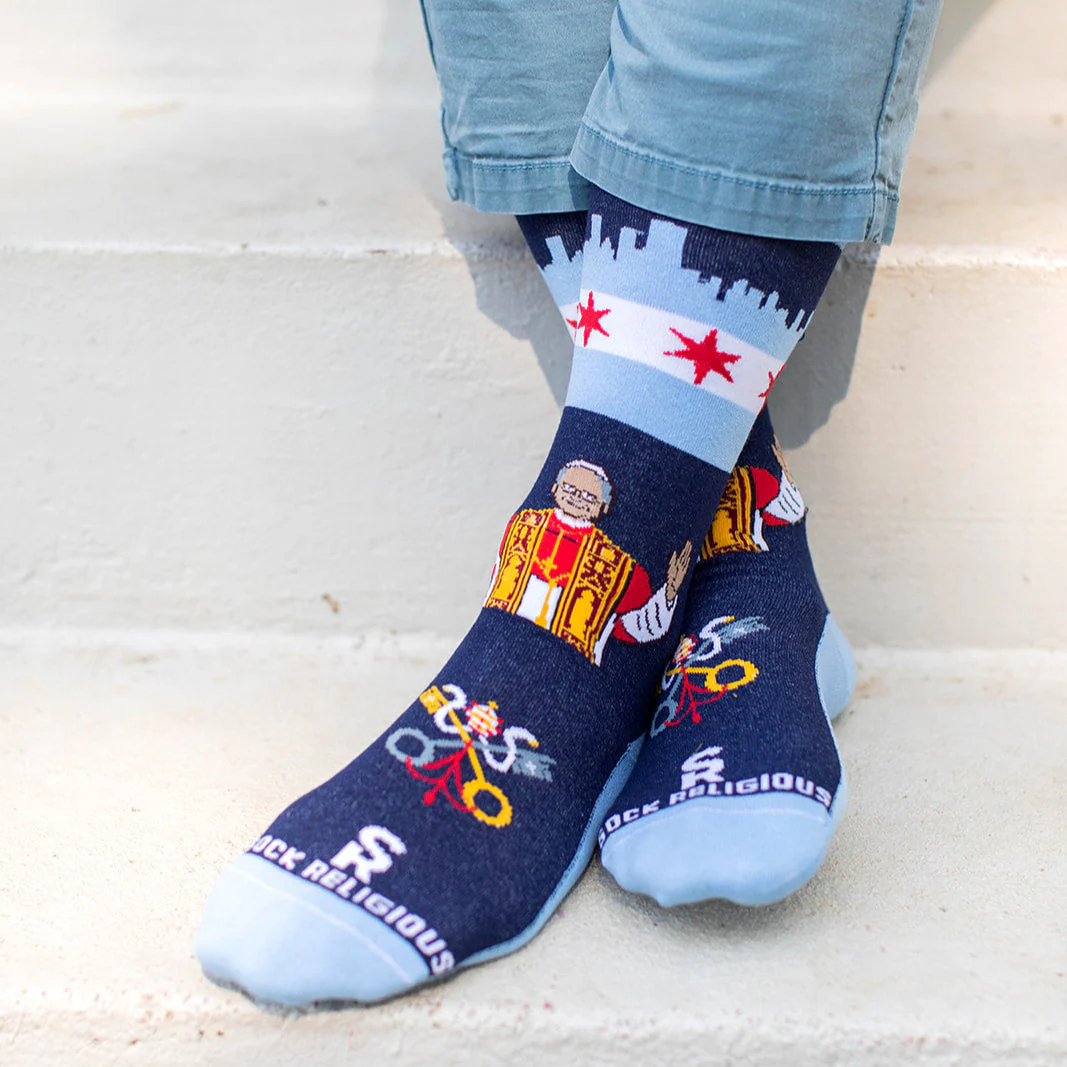 Pope Leo XIV - Chicago Adult Socks - Image 5