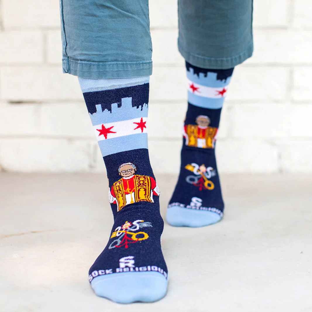 Pope Leo XIV - Chicago Adult Socks - Image 6