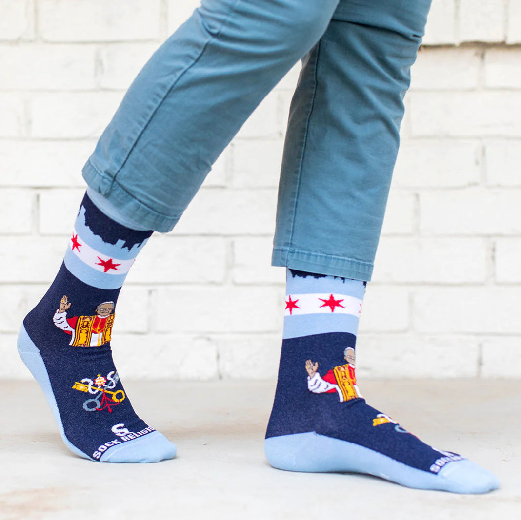 Pope Leo XIV - Chicago Adult Socks - Image 7