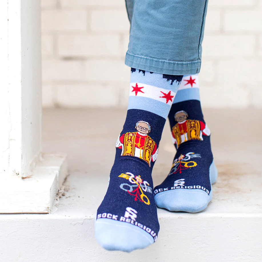 Pope Leo XIV - Chicago Adult Socks - Image 8