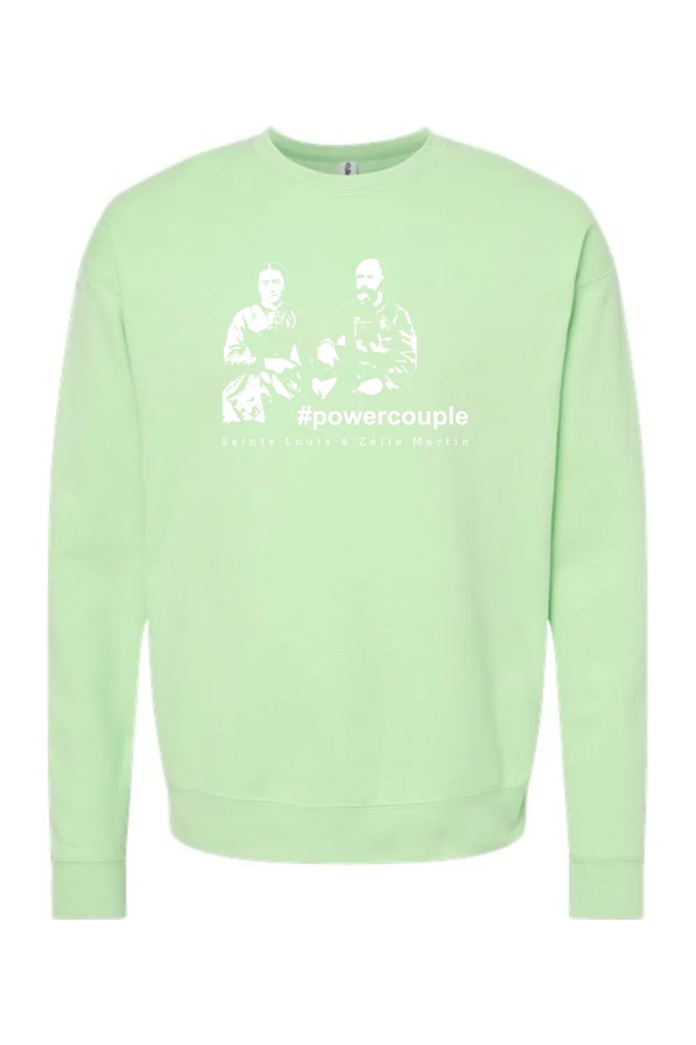 #powercouple, Louis & Zelie Martin - Crewneck Sweatshirt - Image 10