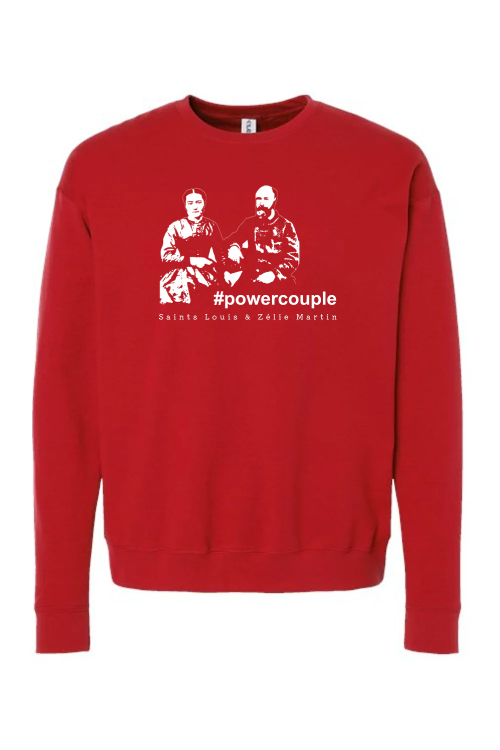 #powercouple, Louis & Zelie Martin - Crewneck Sweatshirt - Image 11