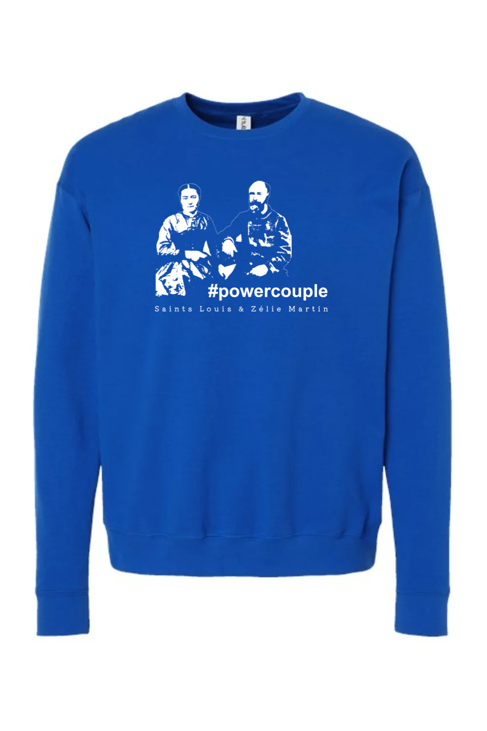 #powercouple, Louis & Zelie Martin - Crewneck Sweatshirt - Image 12