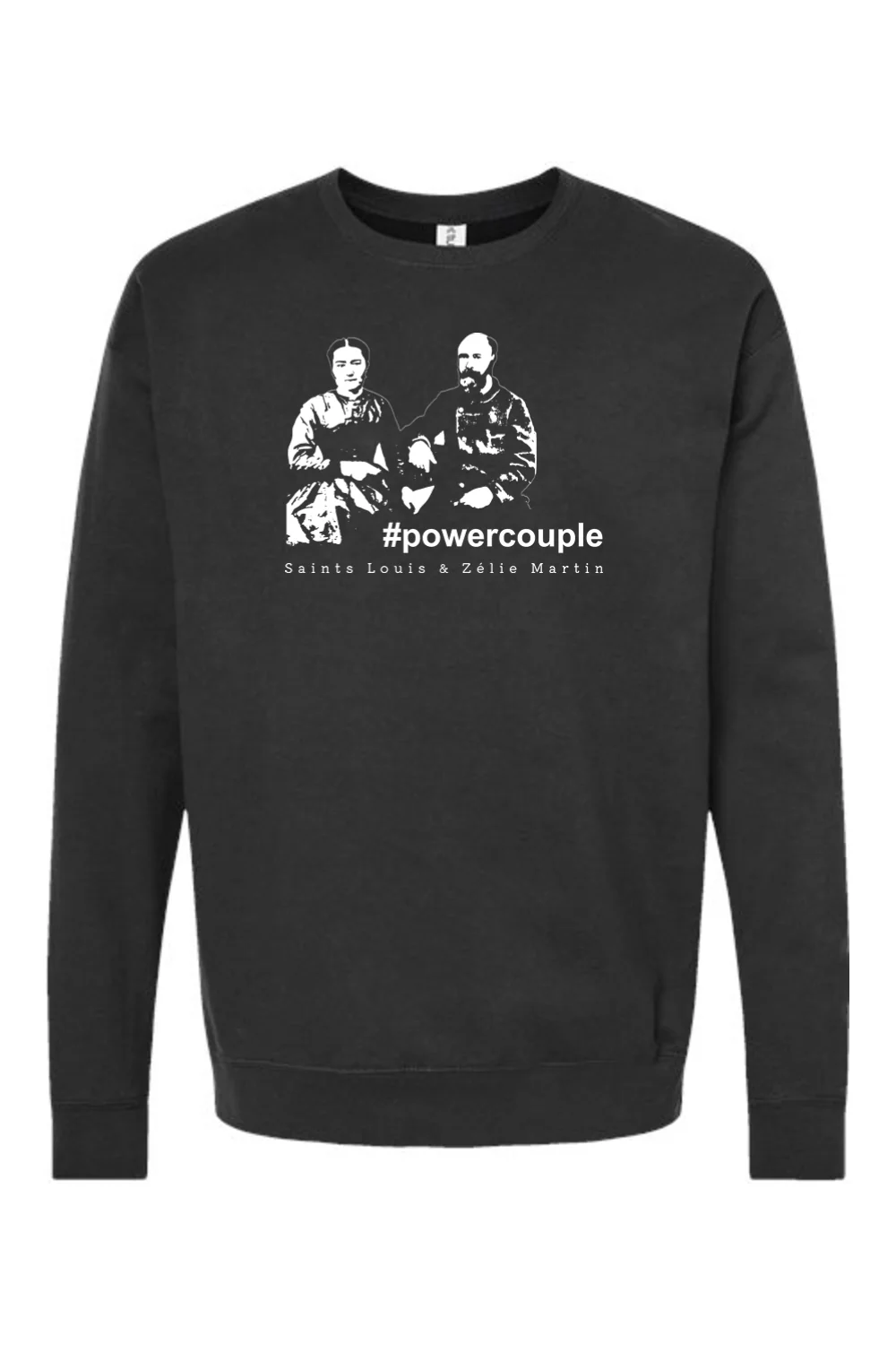 #powercouple, Louis & Zelie Martin - Crewneck Sweatshirt - Image 2