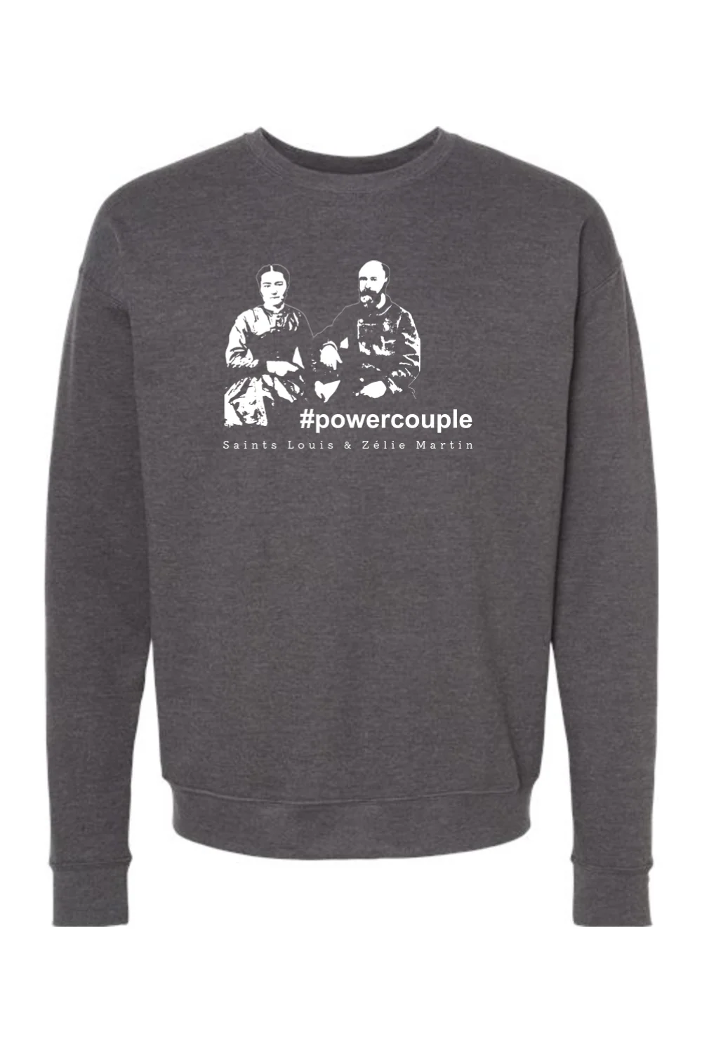 #powercouple, Louis & Zelie Martin - Crewneck Sweatshirt - Image 5
