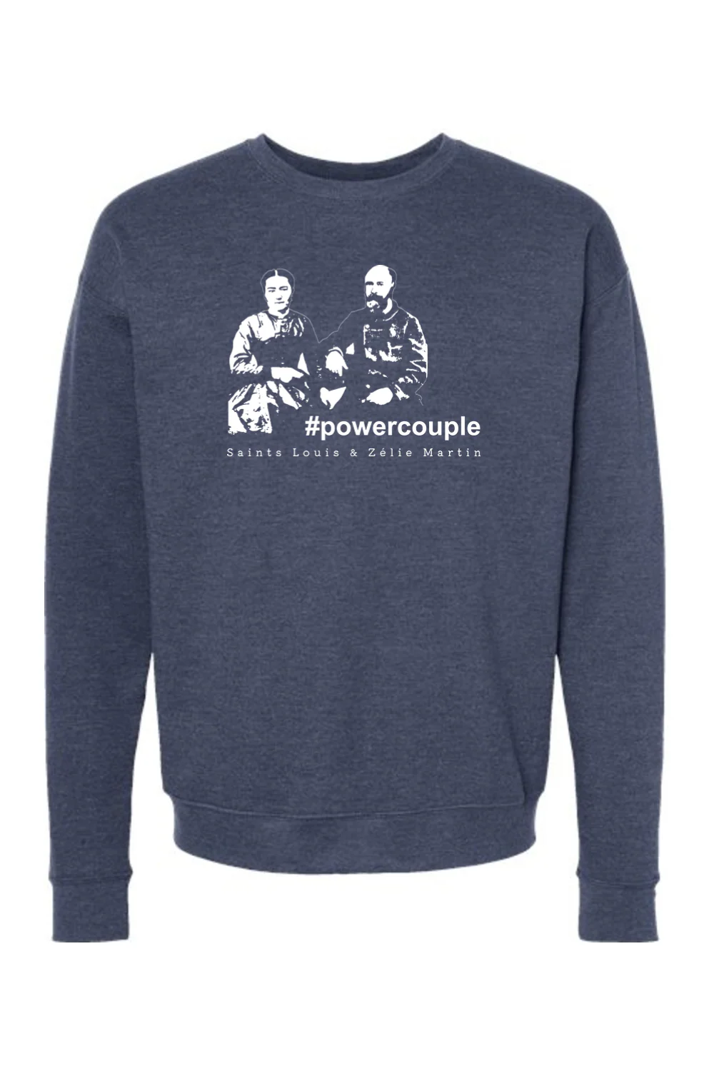 #powercouple, Louis & Zelie Martin - Crewneck Sweatshirt - Image 6