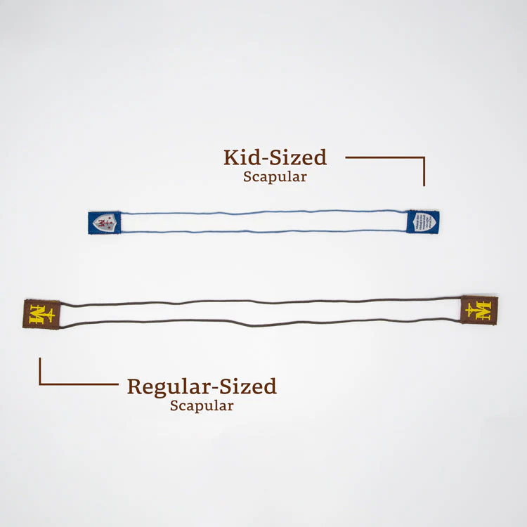 Kid's Shield | Premium Brown Scapular - Image 10