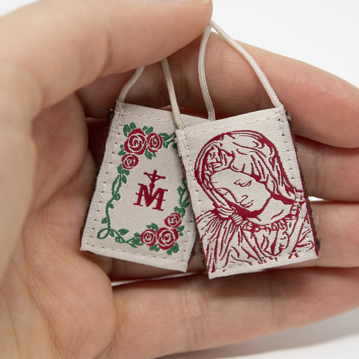 Pieta | Premium Brown Scapular - Image 2