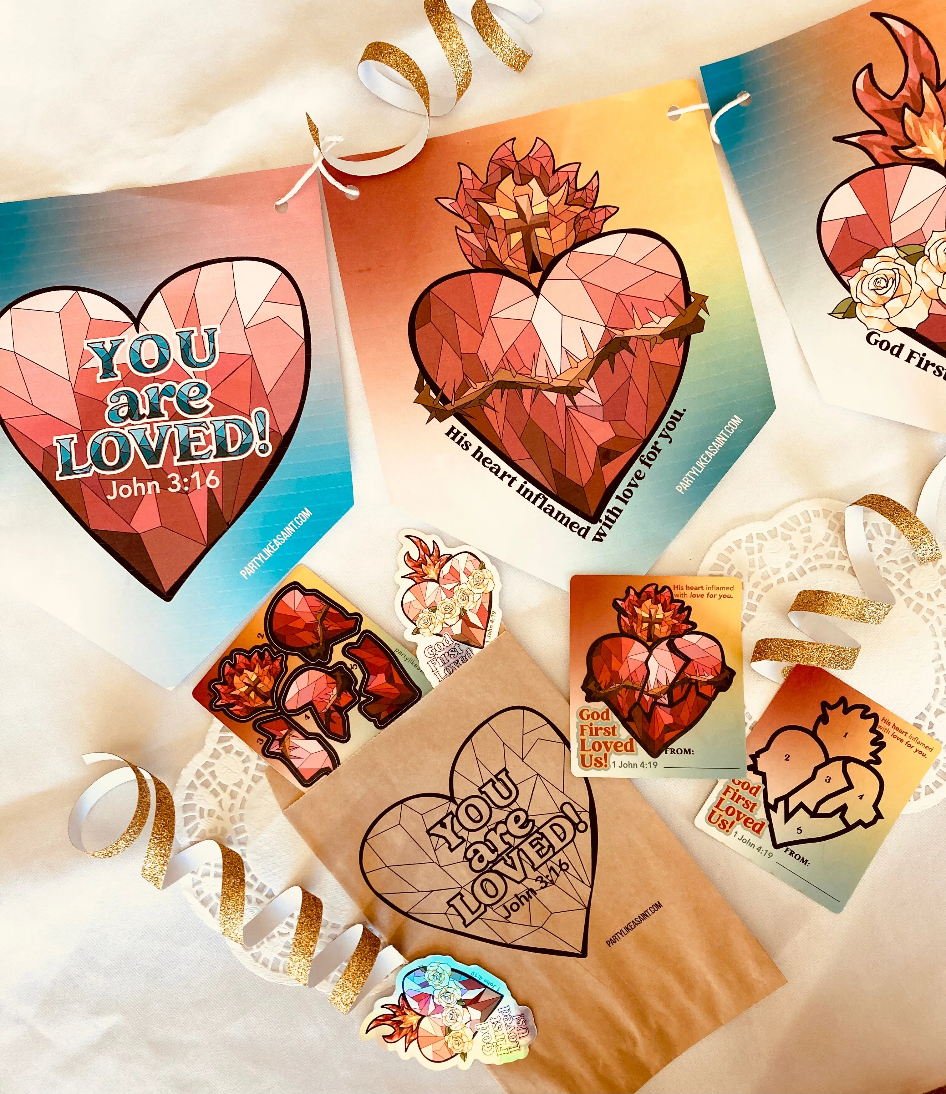 Premium Hearts Valentine's Day Party Package - Image 5