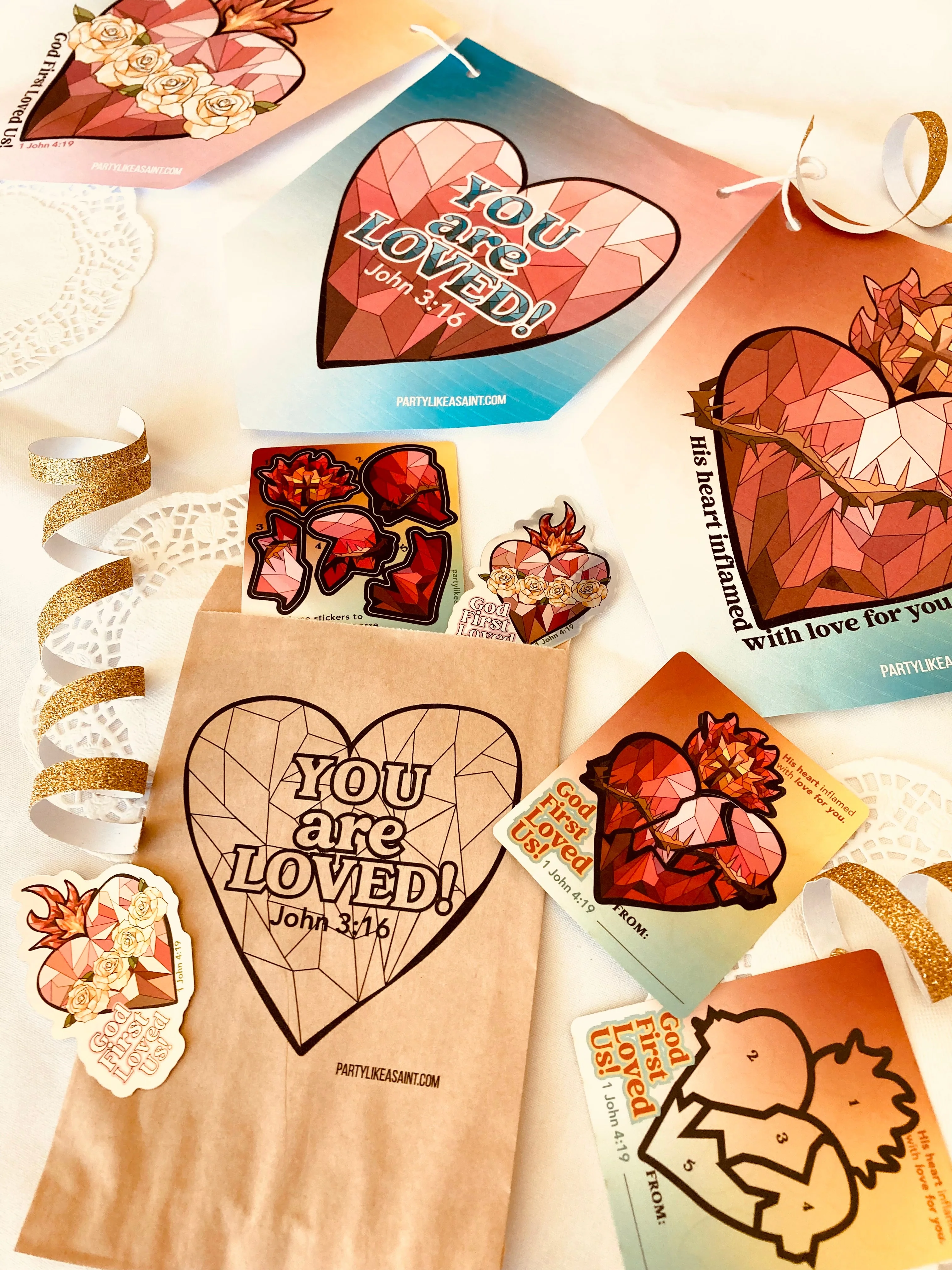 Premium Hearts Valentine's Day Party Package - Image 6