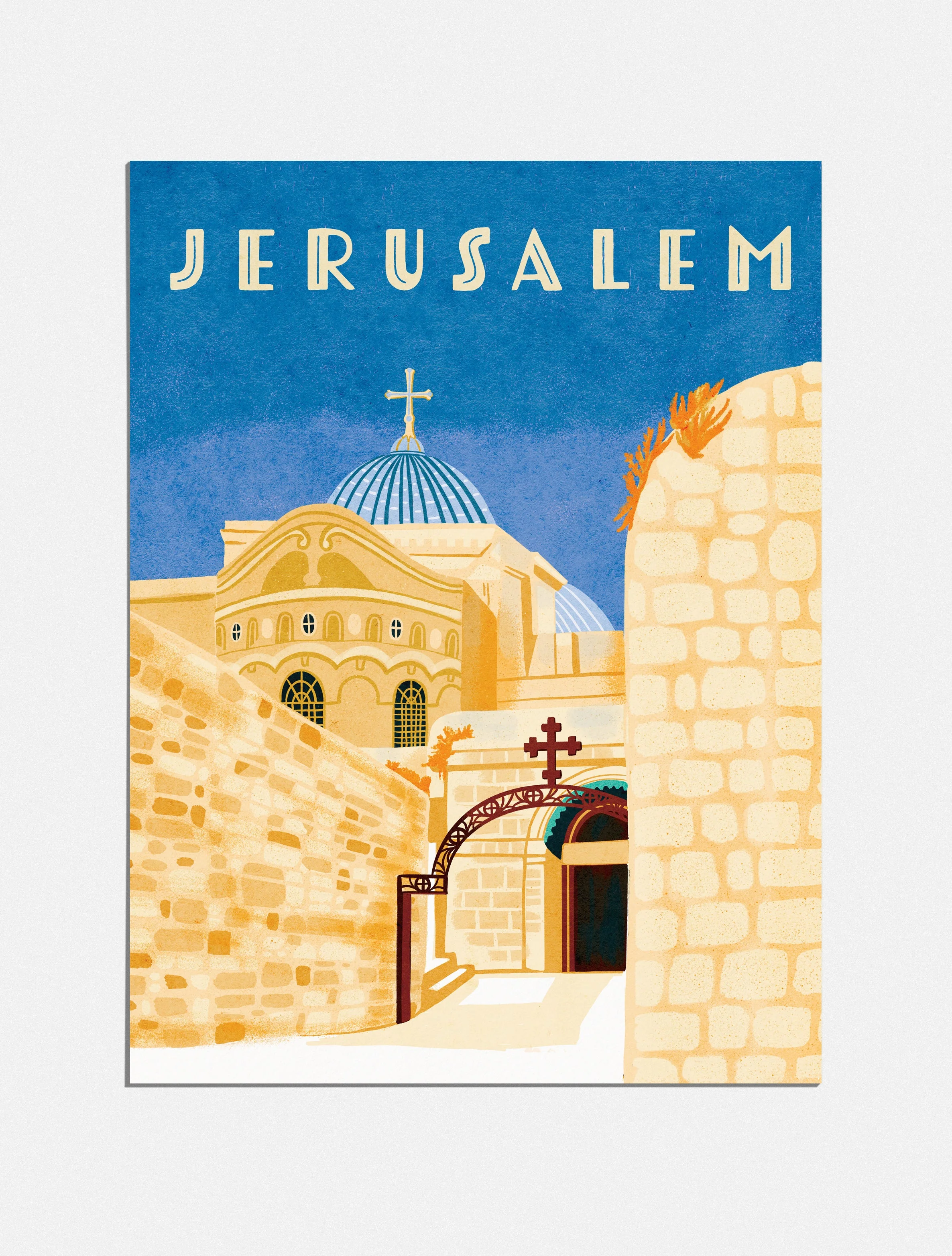 Print: Pilgrimage to Jerusalem - Image 2