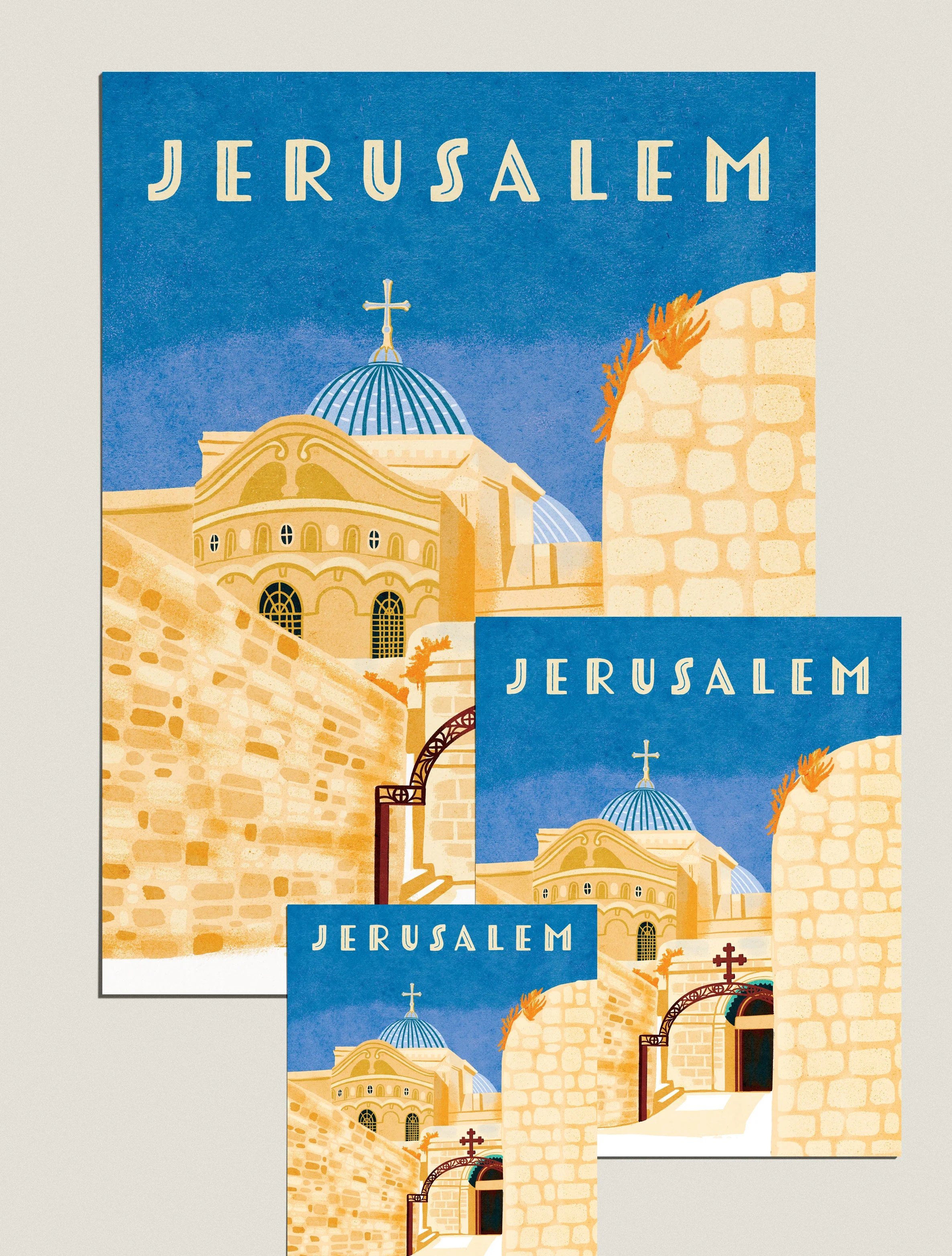 Print: Pilgrimage to Jerusalem - Image 4