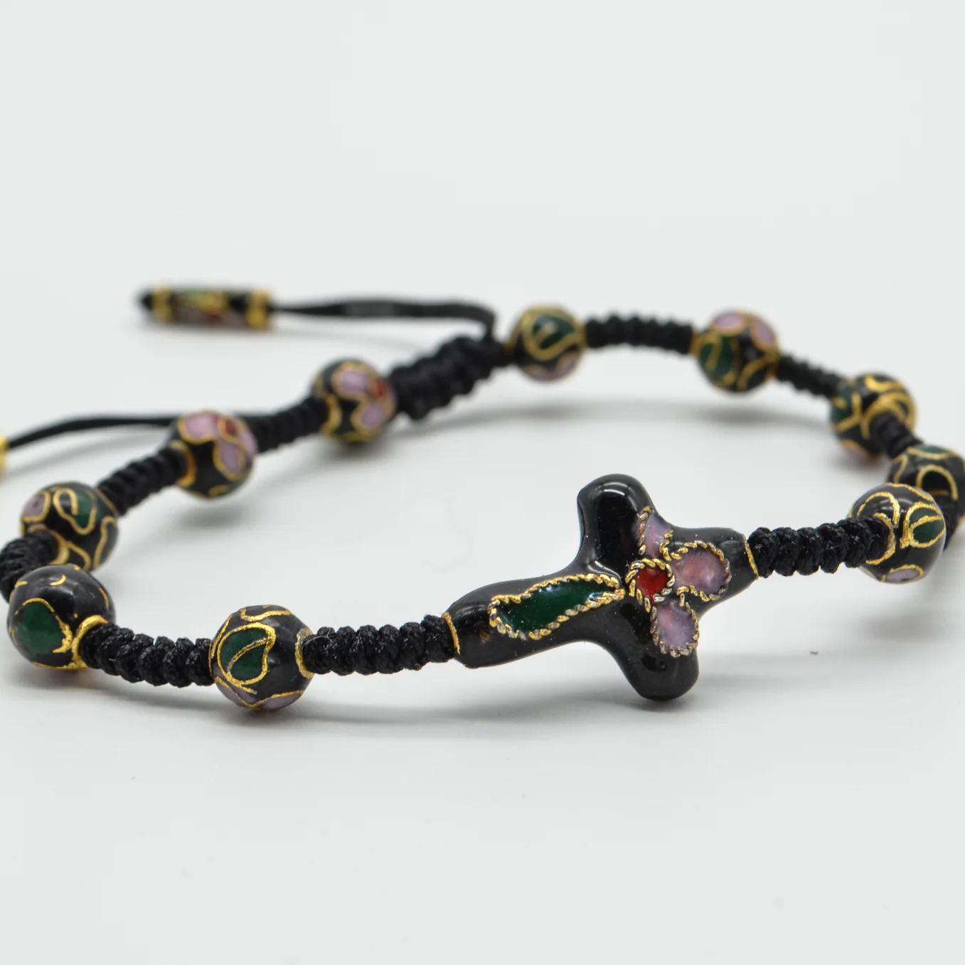 Pro-Life Cloisonné Rosary Bracelets