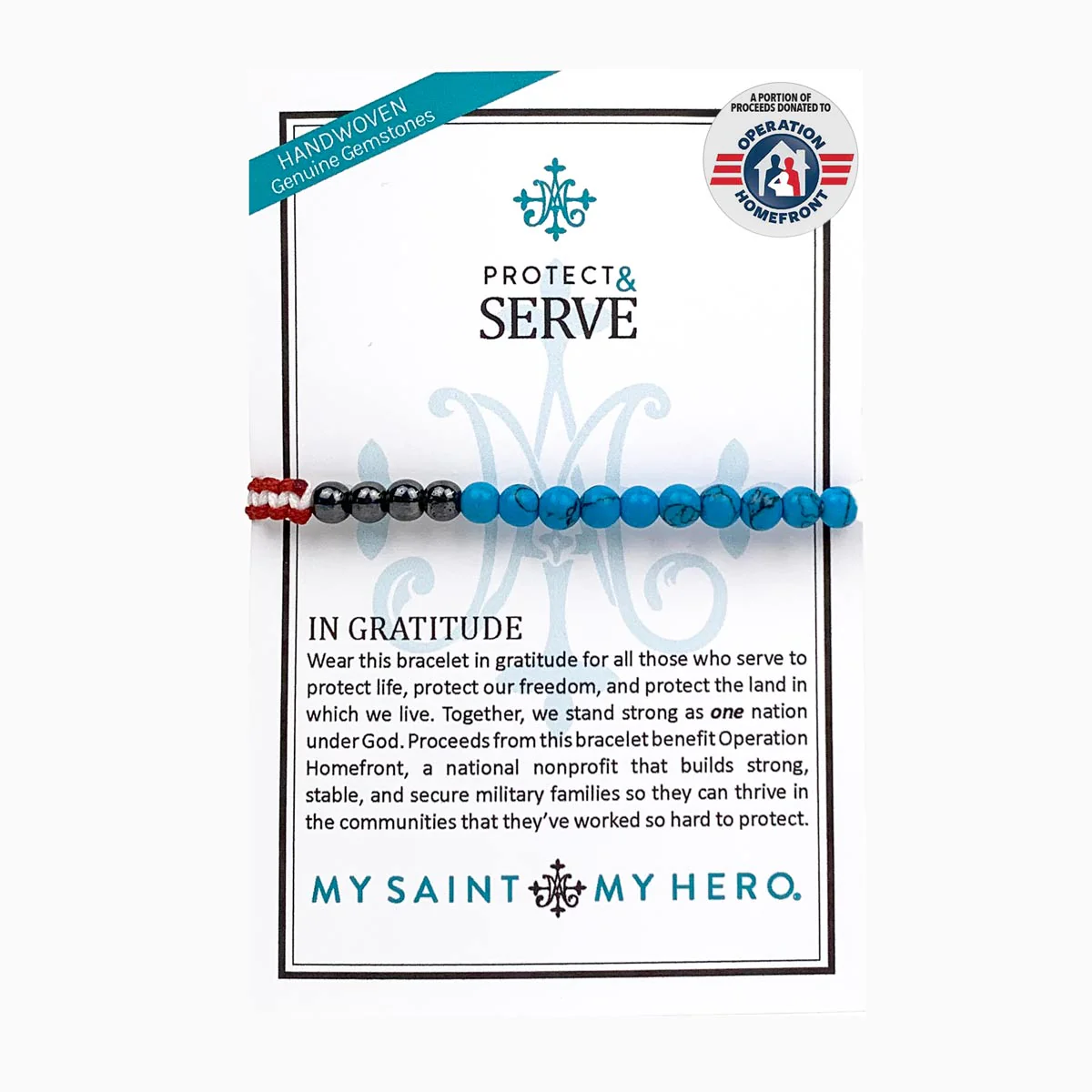 Protect & Serve in Gratitude Bracelet - Image 3