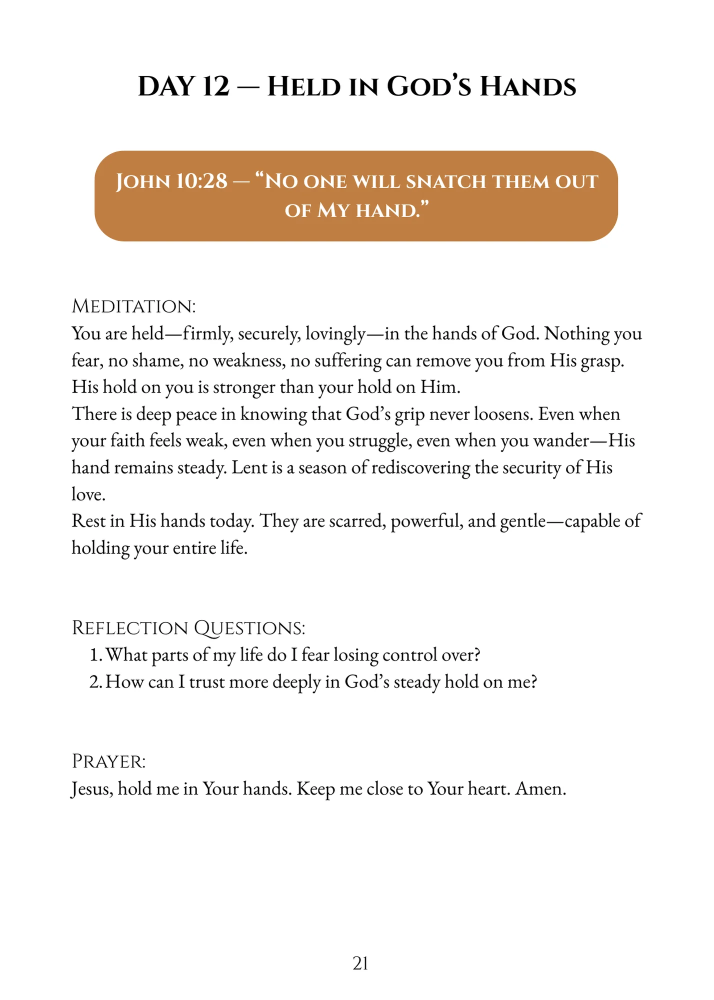 Return to Me: Lenten Prayer Guide - Image 20