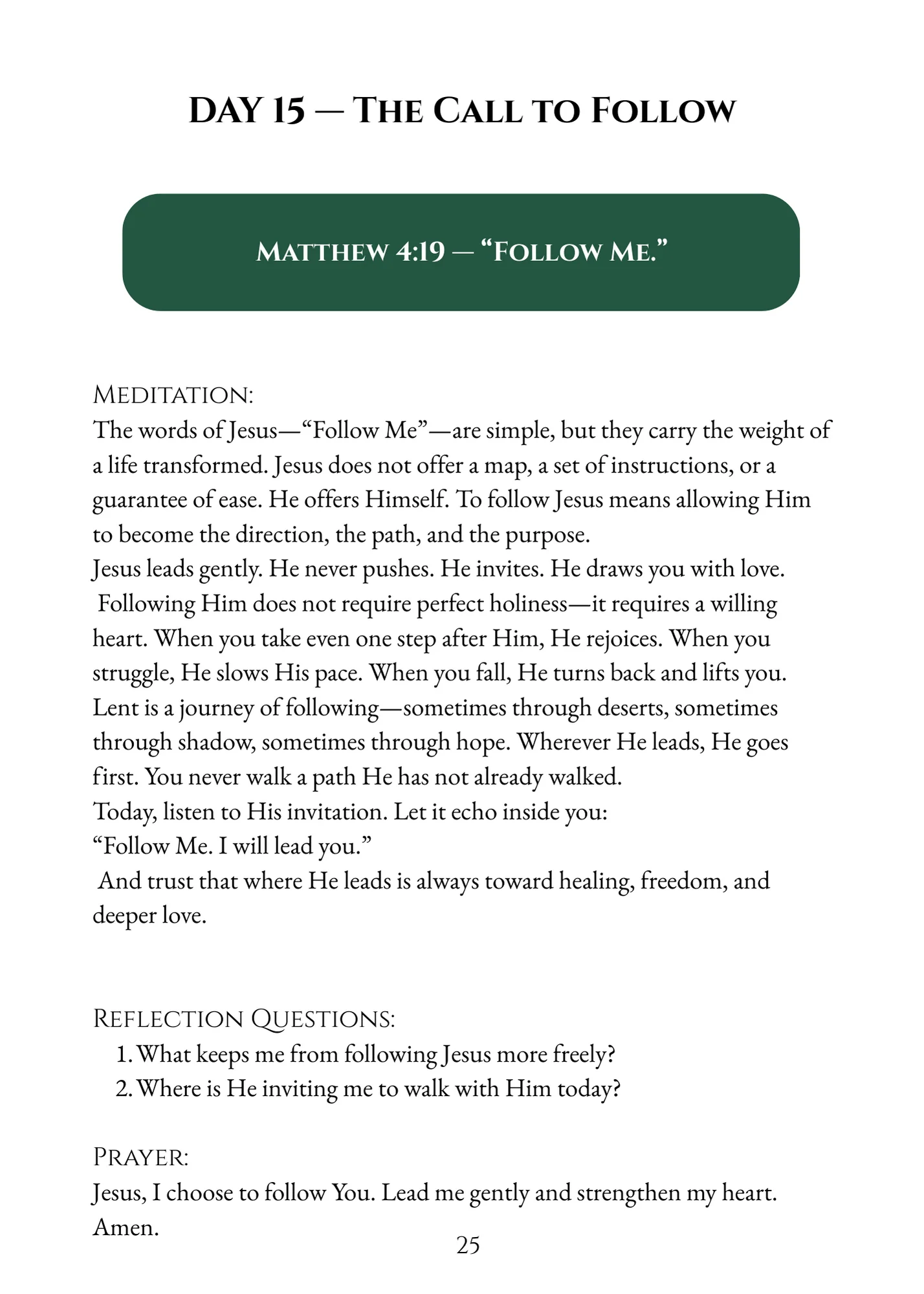 Return to Me: Lenten Prayer Guide - Image 24